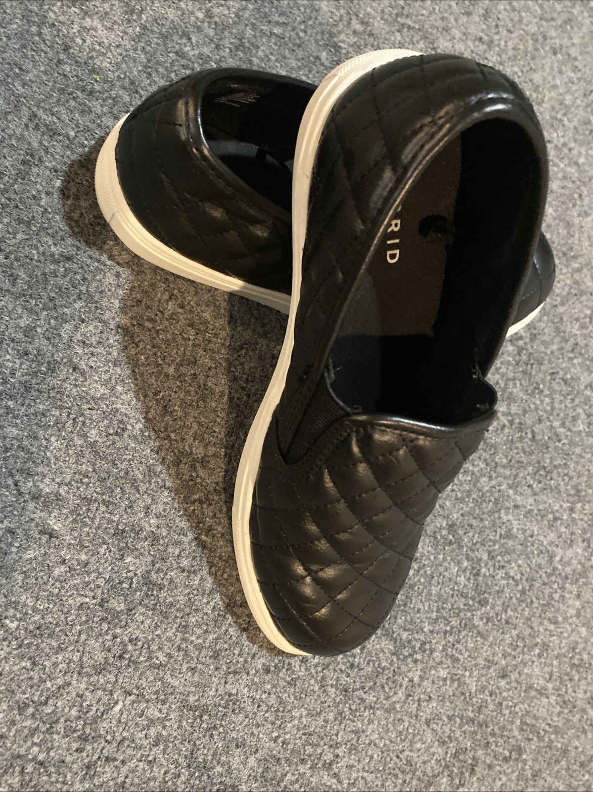 Torrid Black Slip-On Shoes Size 8 Wide Wide Width