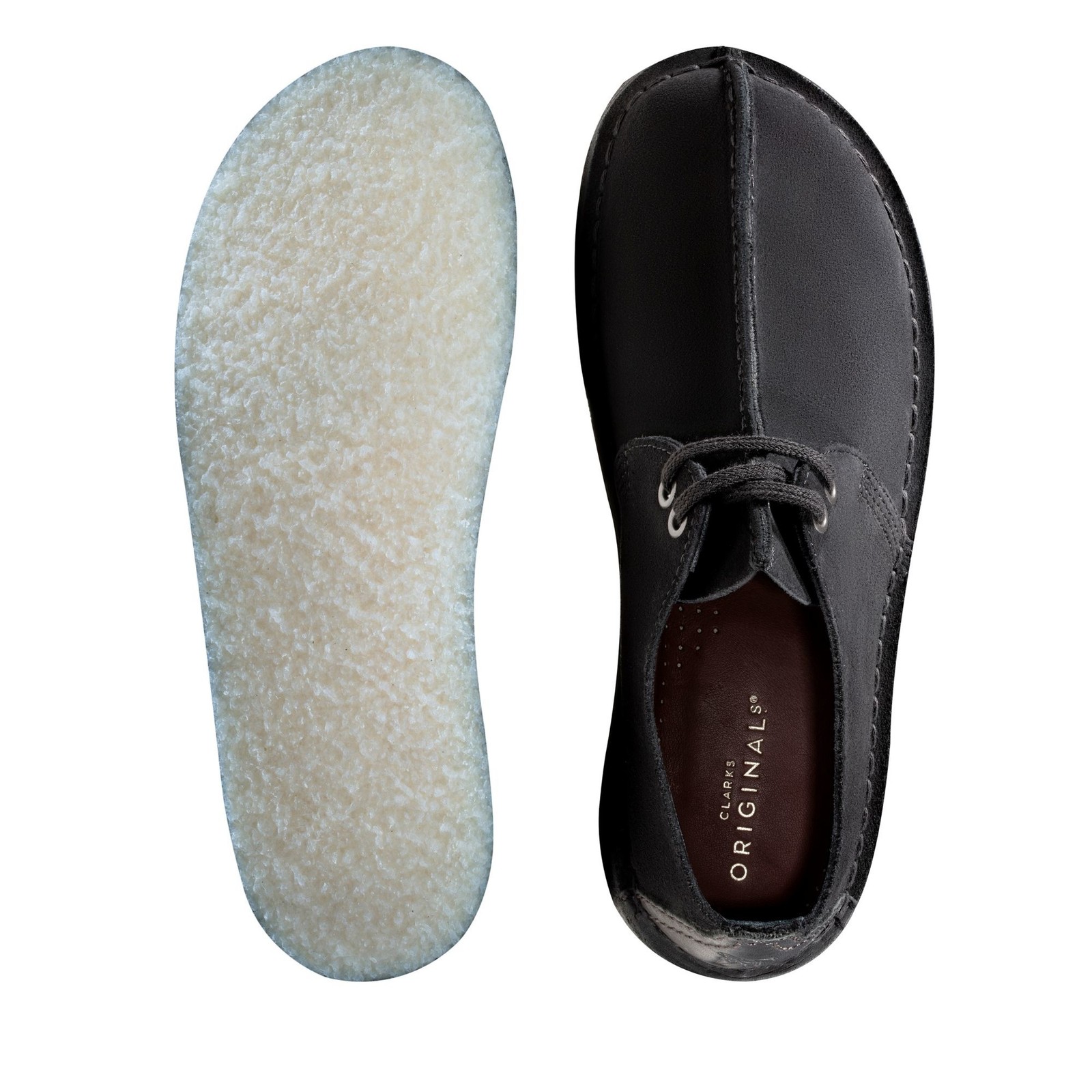 Clarks Women’s Desert Trek Black Suede 26165566