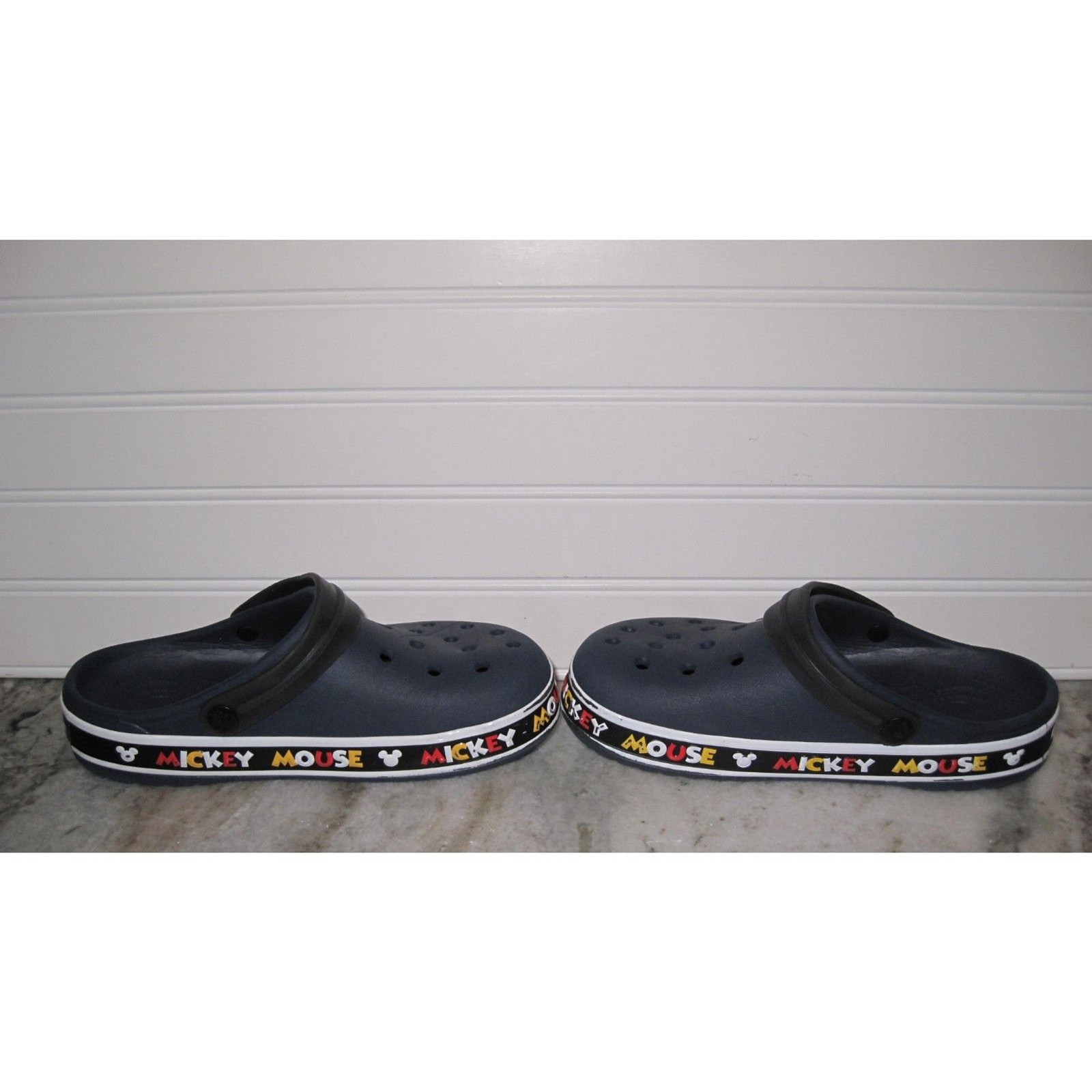 Mickey Mouse Unisex Adult Crocs Blue Size M4/W6