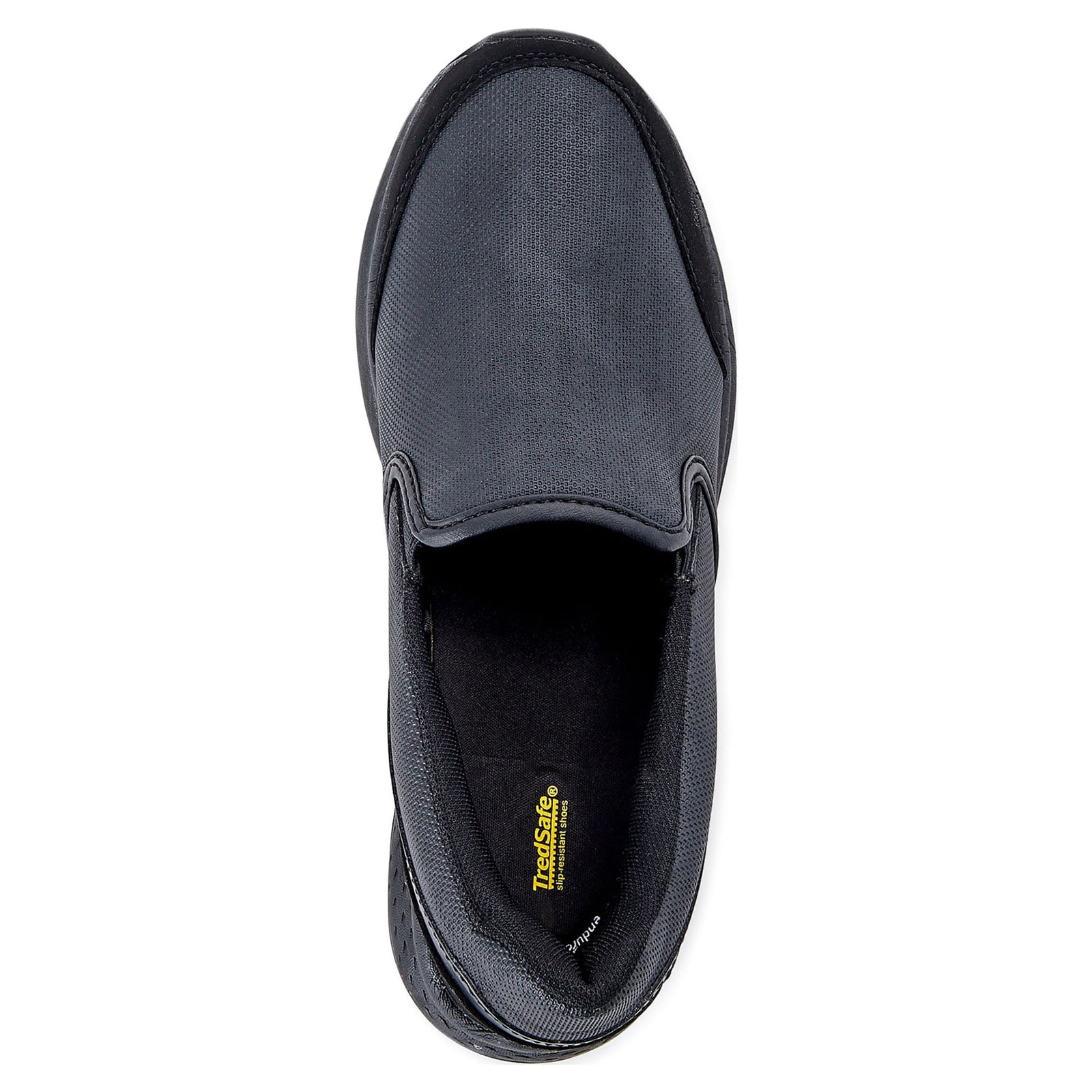 Tredsafe Women’s Black Comfort Anti-Fatigue Slip-On Casual Walking Shoes: 6-11