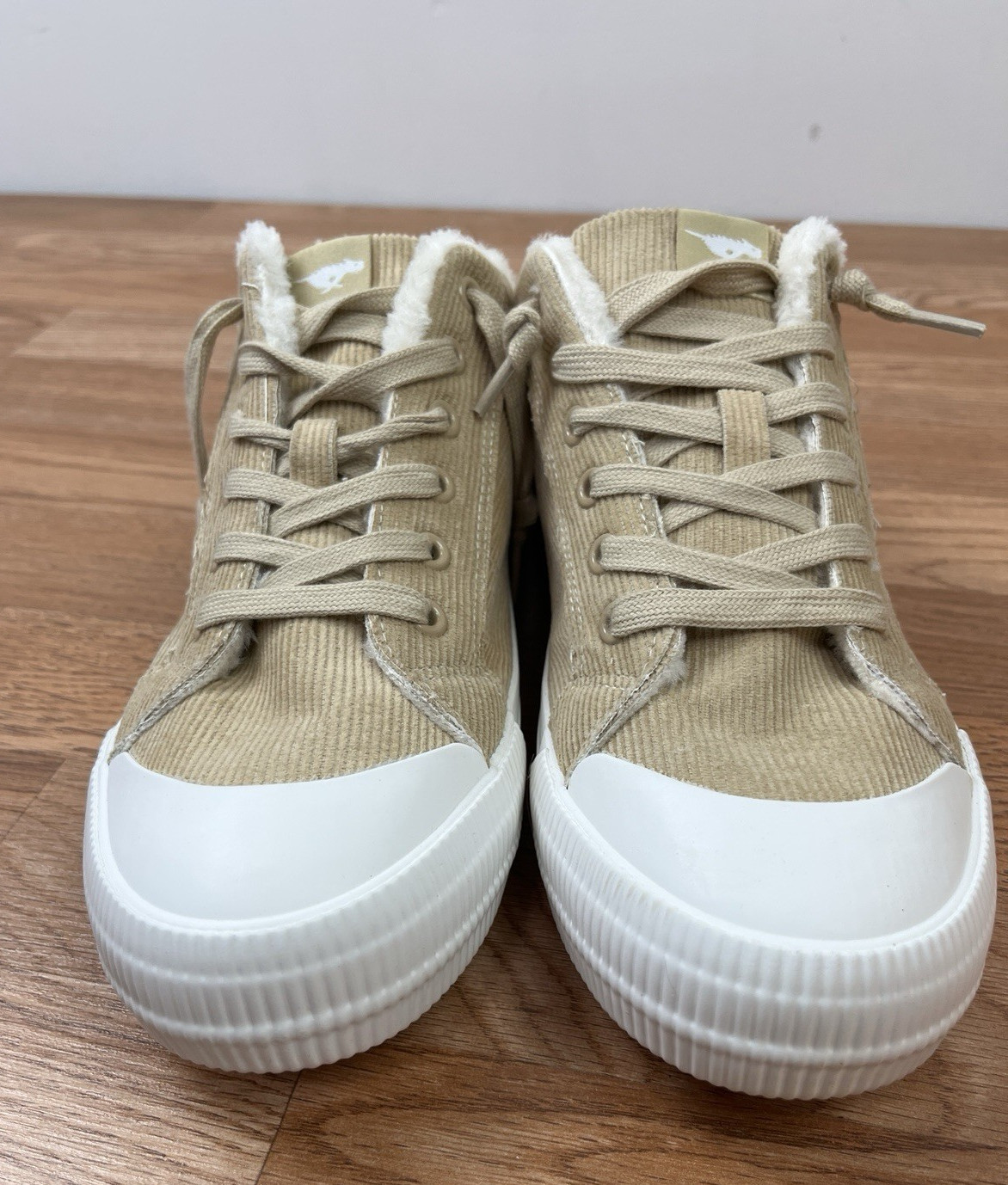 Rocketdog Cheery Platform Mule Sneakers Natural Corduroy Women’s Size 11 NEW