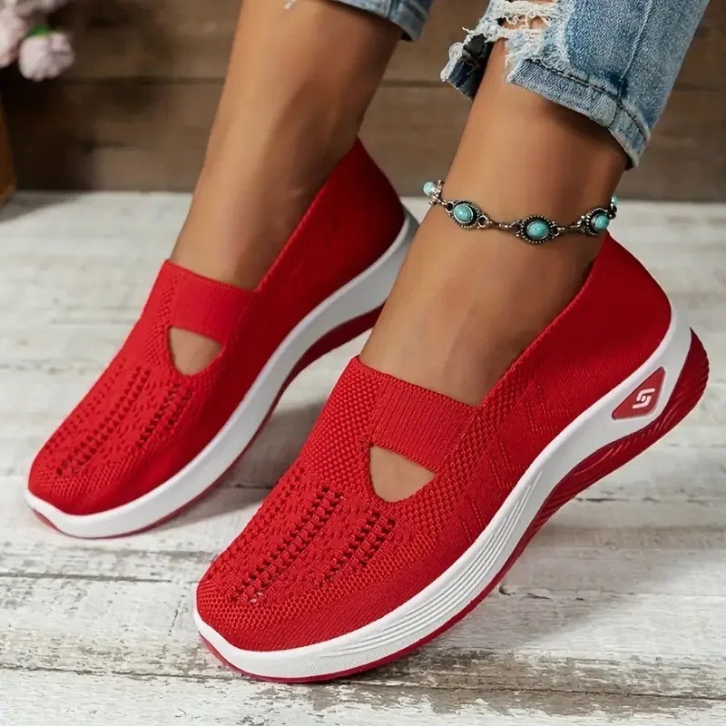 Women’S Casual Shoes Breathable Comfortable Orthopedic Shoes Non Slip Sneakers f