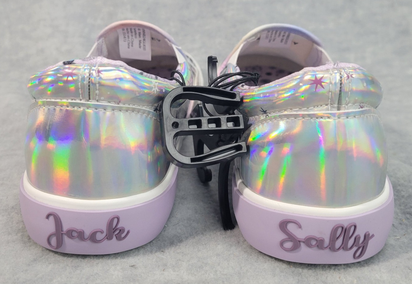 Disney Nightmare Before Christmas Sneakers Slip on Jack & Sally Women’s 7.5 NWOT