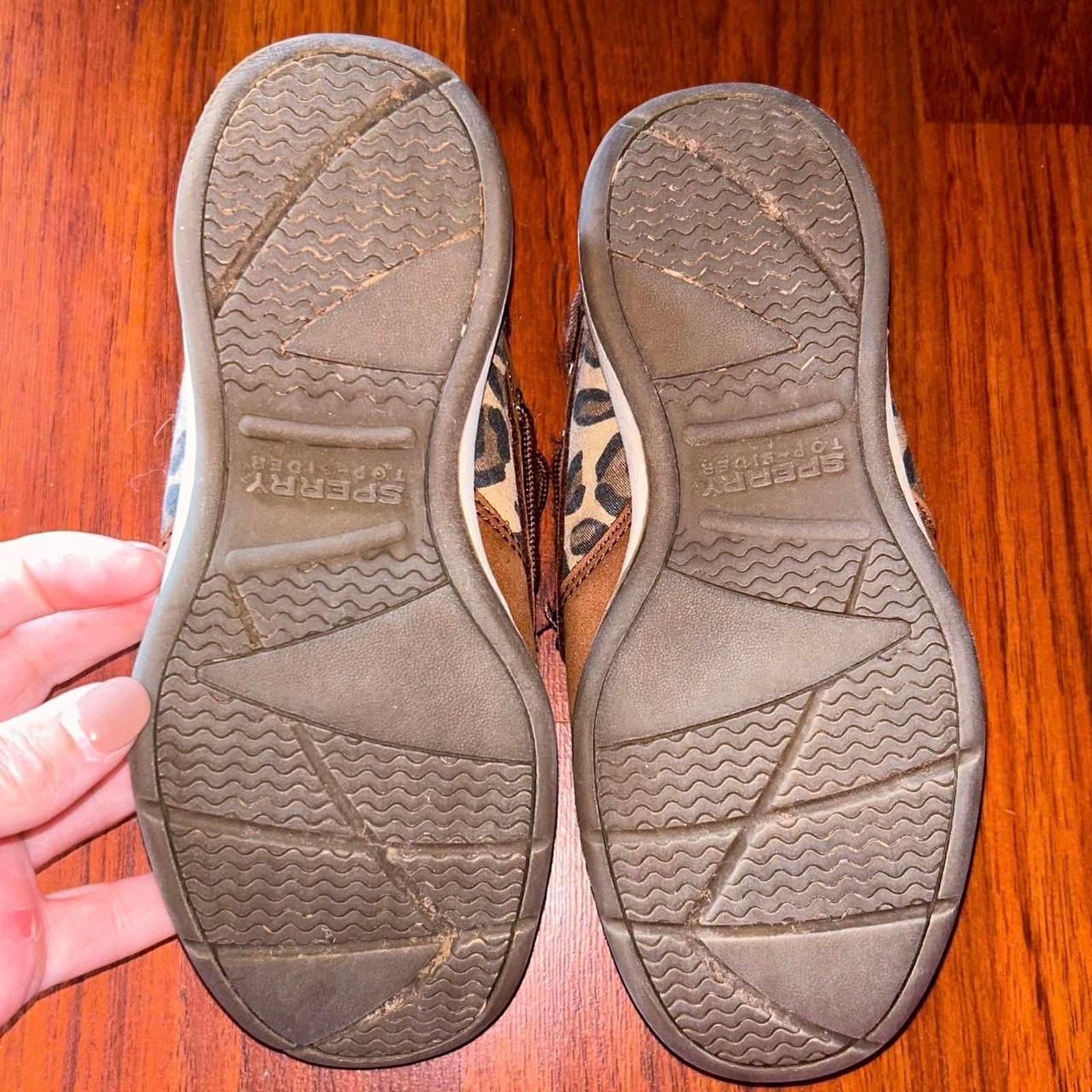 Sperry Women’s Brown and Tan Boat-shoes