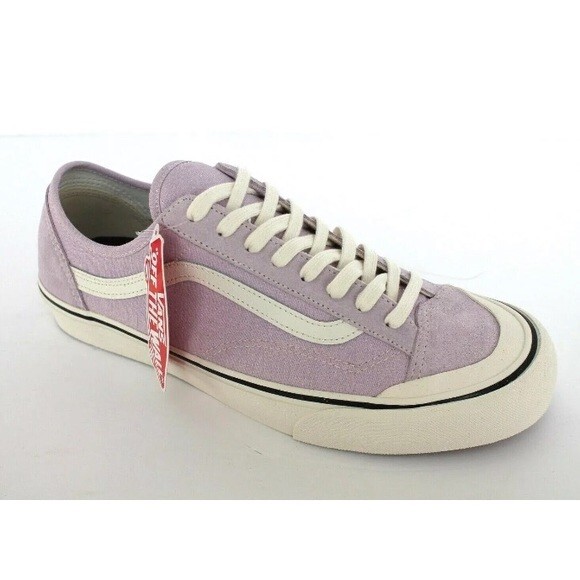 Vans style 36 Decon lavender purple suede canvas sneaker shoes woman sz 12.5 new