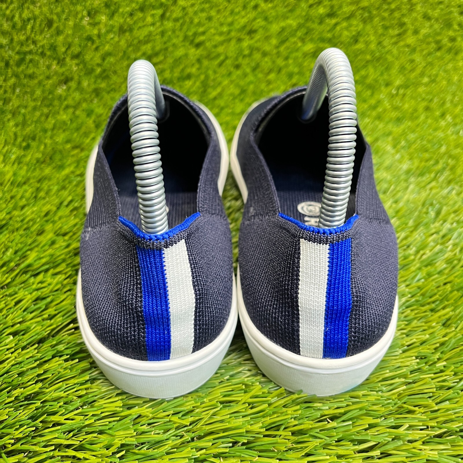 Rothy’s The Original Womens Size 6.5 Blue Casual Walking Slip On Shoes Sneakers