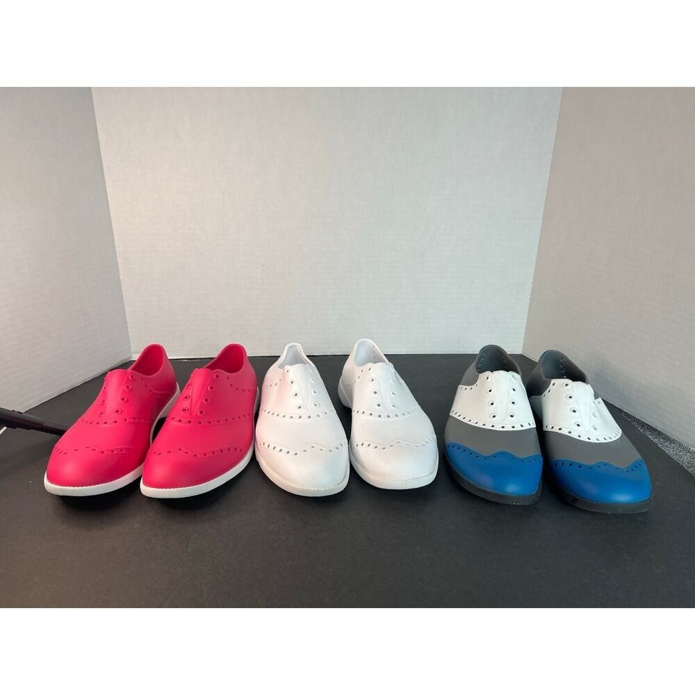 NWOT BIION Various Spikeless EVA Slip On Breathable GOLF Comfort Shoes W8, M6