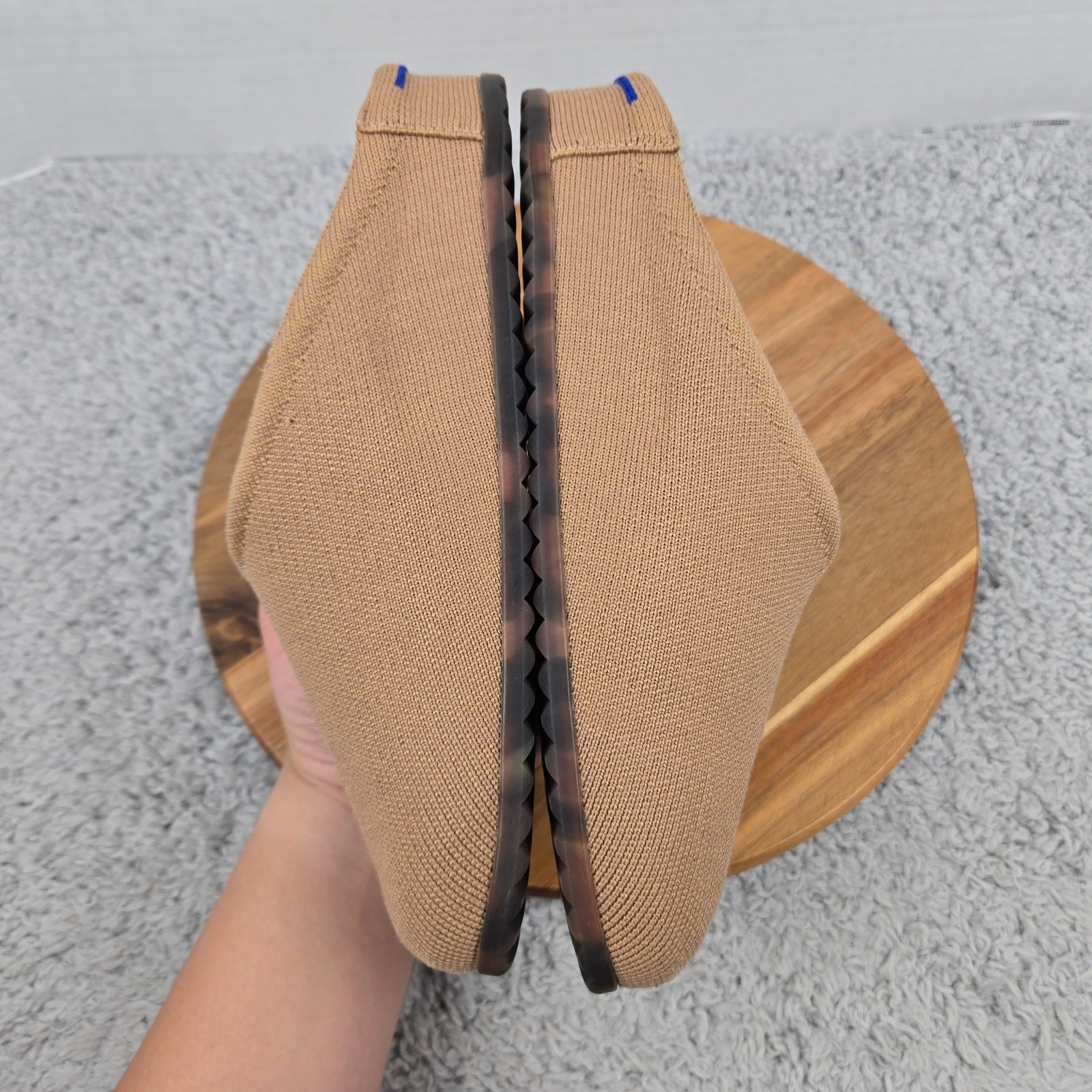 Rothy’s Womens 8 The Casual Clog Butternut Brown Lifestyle Daily Slip On Mule