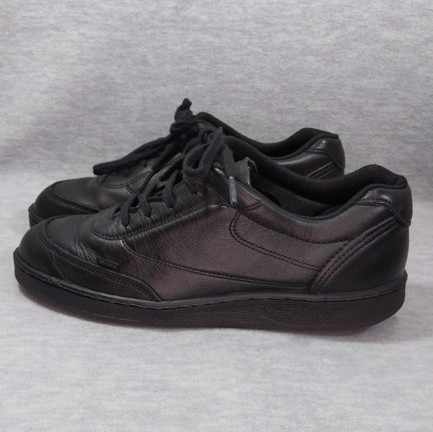 Thorogood Women’s Black Leather Walking Work Shoes Size 9.5 W – 534 6333