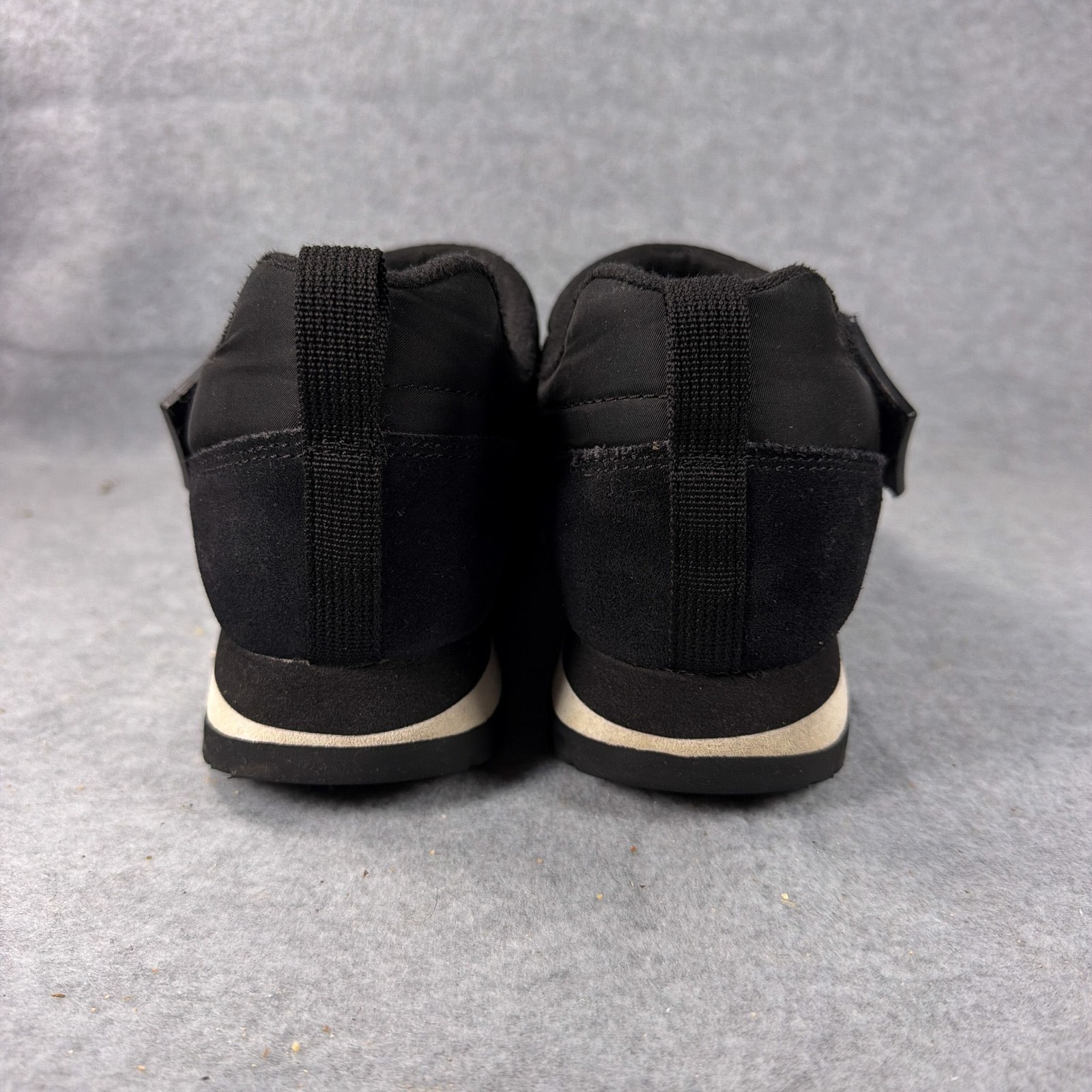 Merrell Alpine Moc Strap Polar Slip On Shoes Womens 9 Black Quilted Insulated