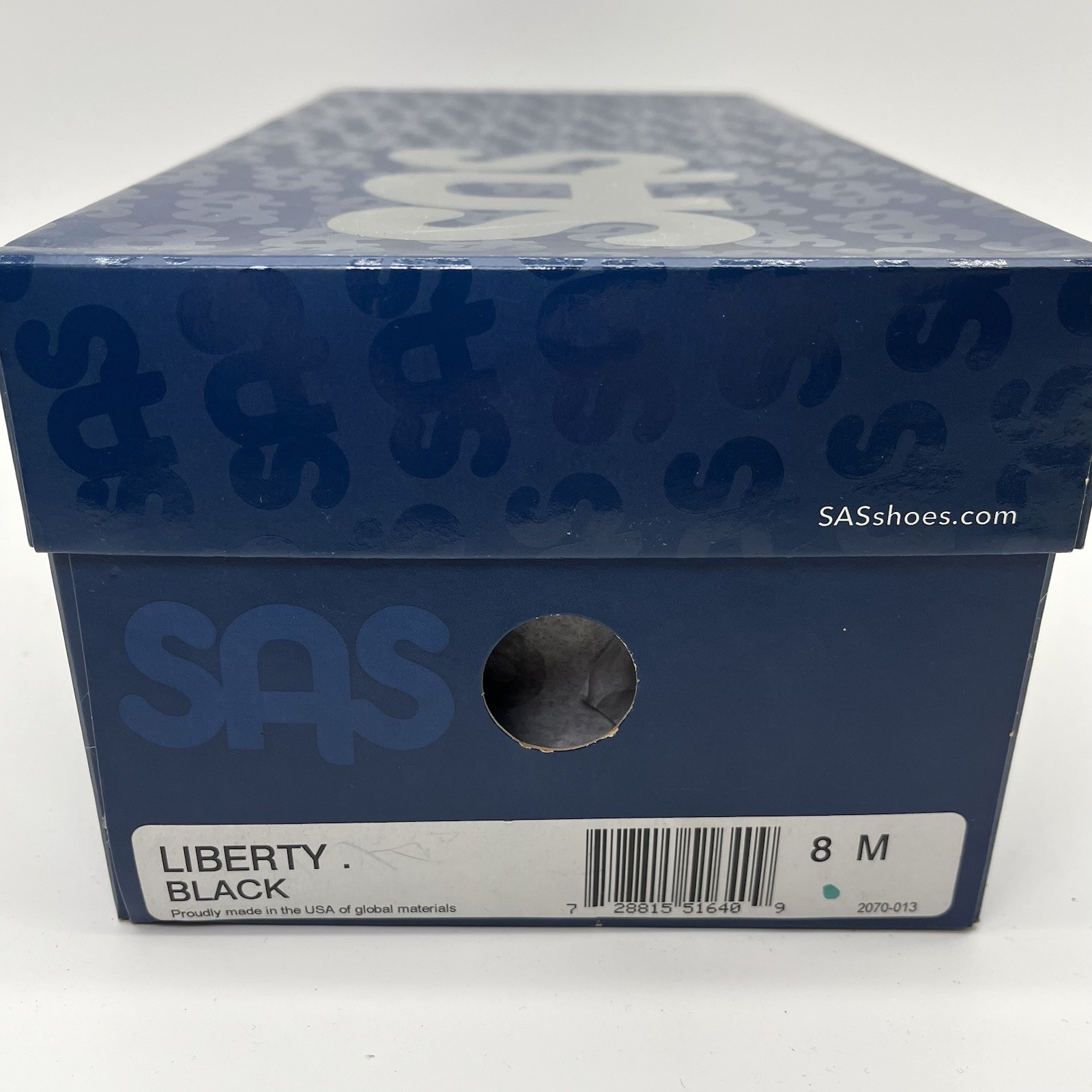 SAS Shoes Women’s Size 8 M Slip Resistant Black Liberty USA Made NEW In Box