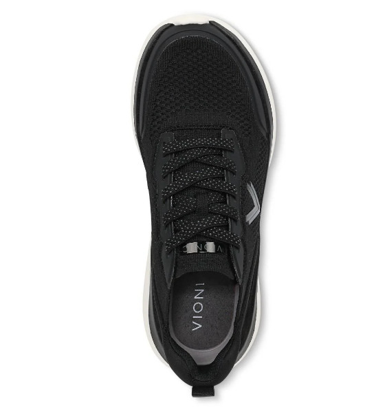 NEW VIONIC Women’s Hayward Slip On Sneaker – Black (MEDIUM)