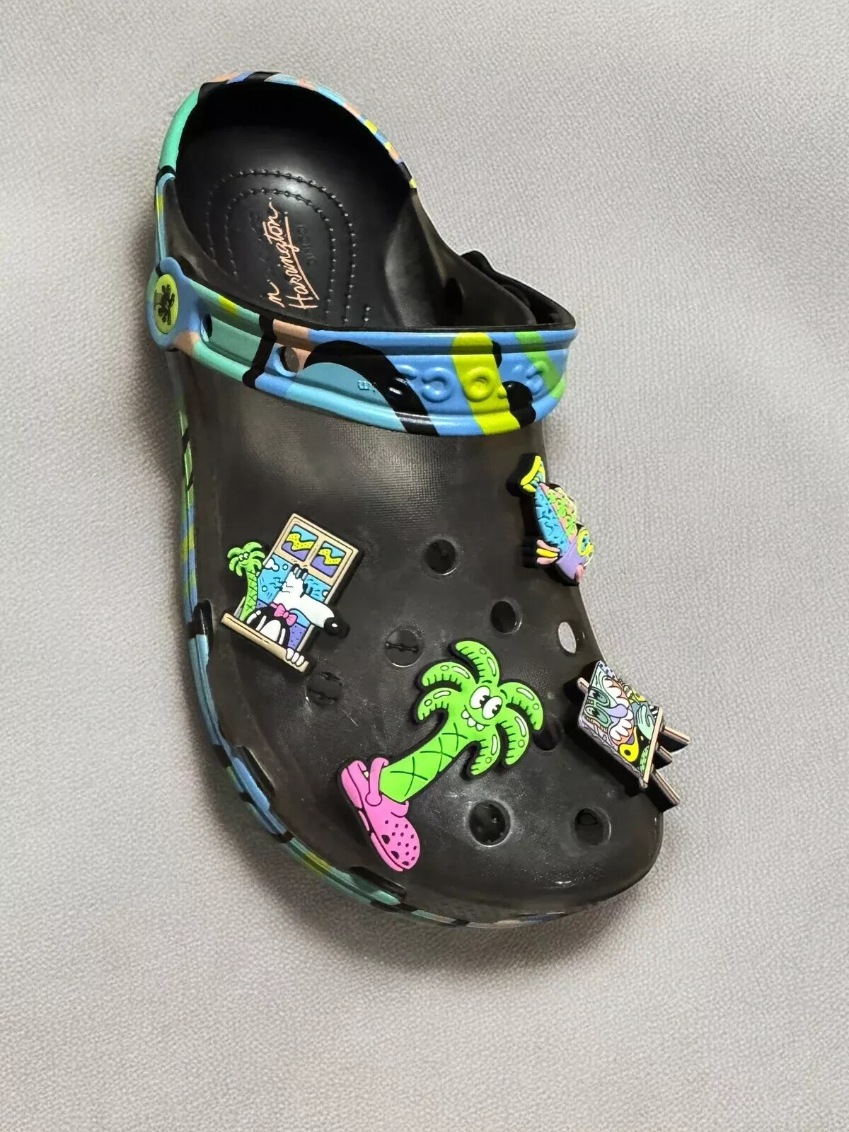 Steven Harrington Translucent Crocs Women’s Size 7