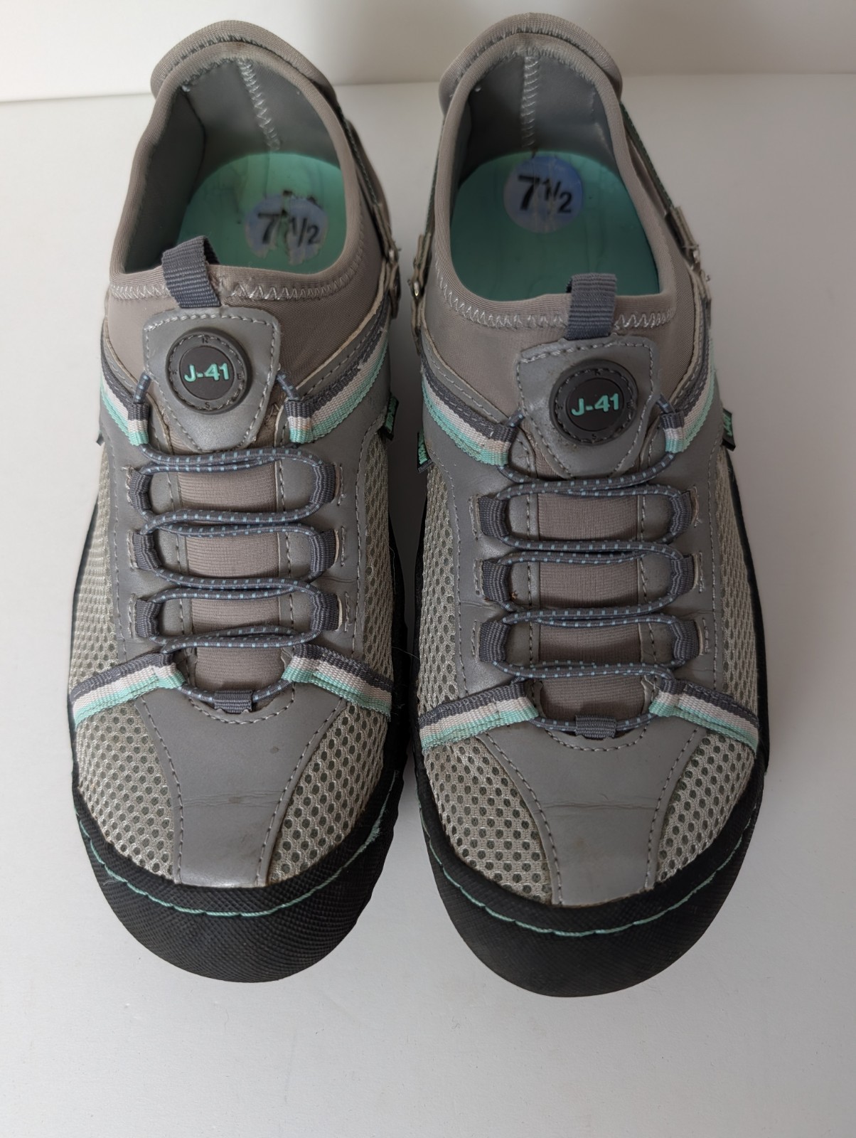 Jambu JBU Jsport J41 Women’s Water Ready Gray Teal Outdoor Shoes 7.5M