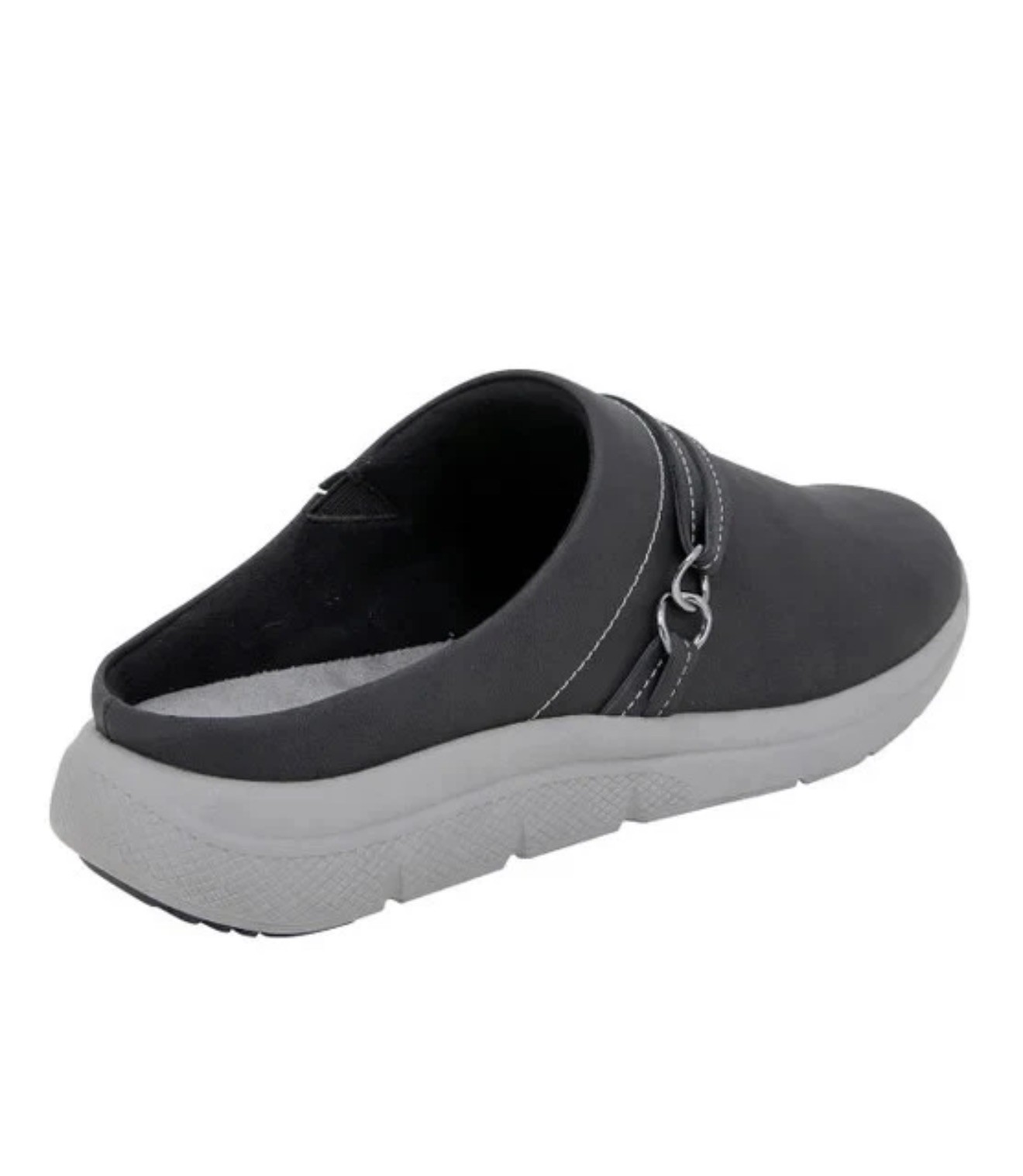 NIB J Sport Gina Comfort Slip On Mules Clogs Black Size 7 lJambu Memory Foam