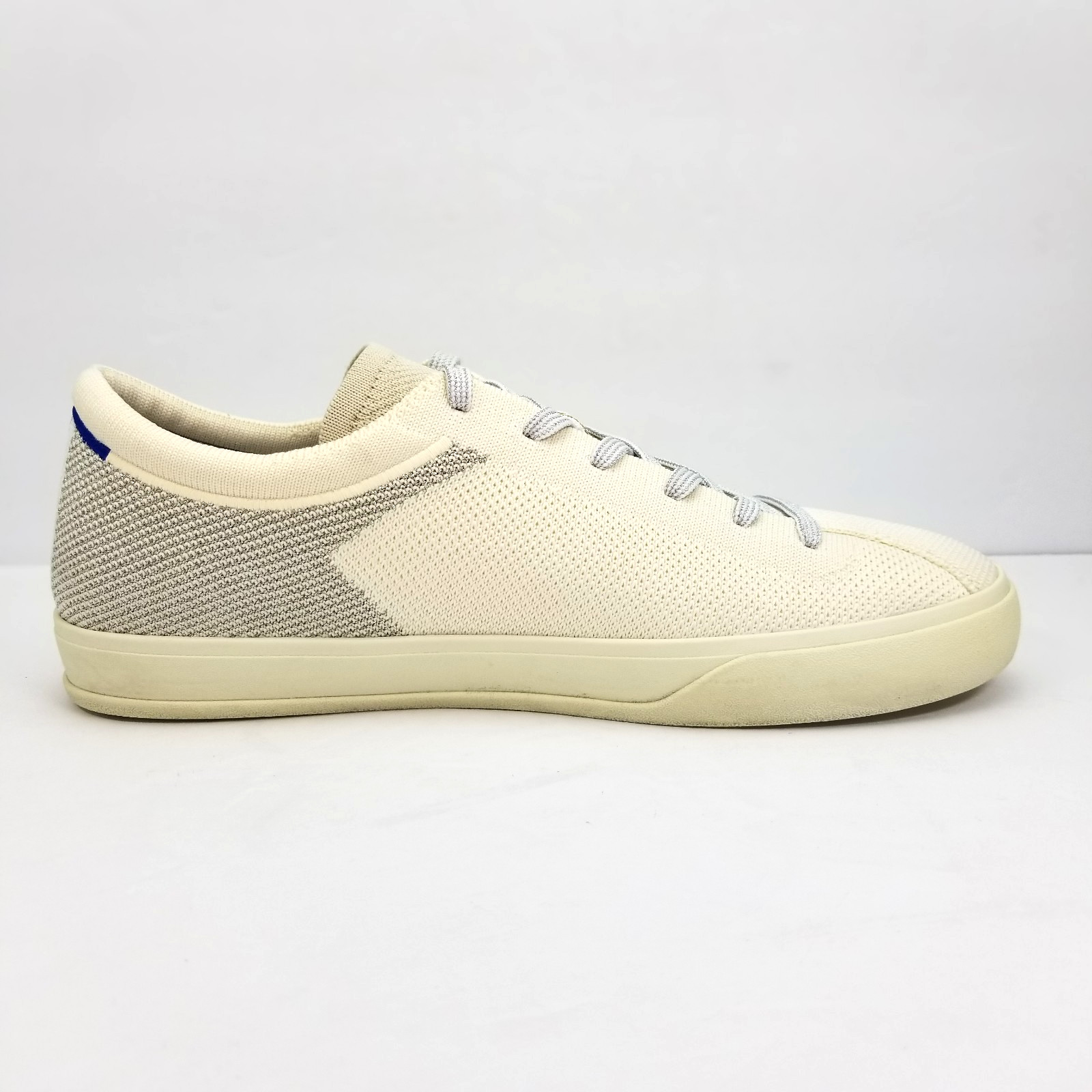 ROTHYS The Lace Up Sneaker Diamond Twill White Ivory Women’s Size 10.5 Shoes