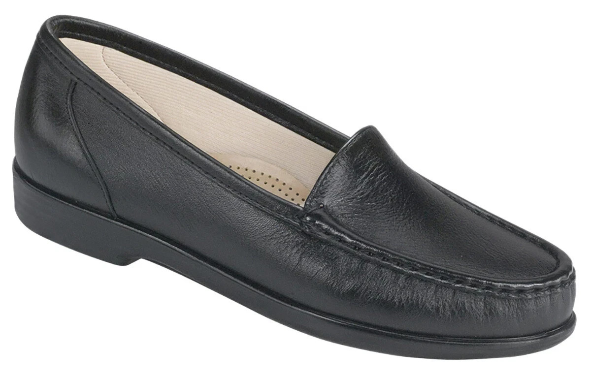 SAS Simplify Black Womens Shoes Loafers Multiple Sizes/Widths NIB FREE SHIPPING