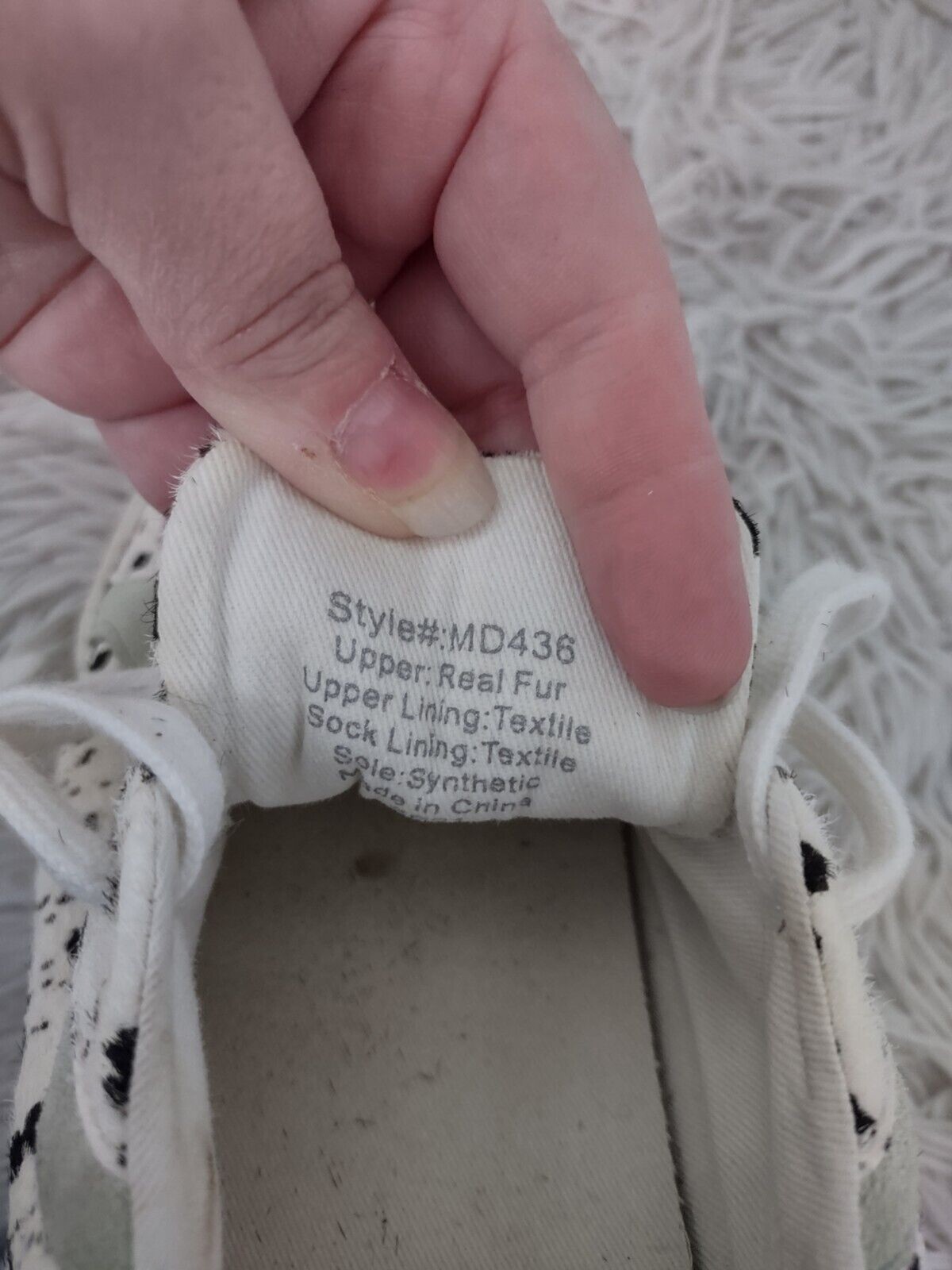 Madewell sidewalk spotted calf hair low top sneakers size 8 preppy shoes