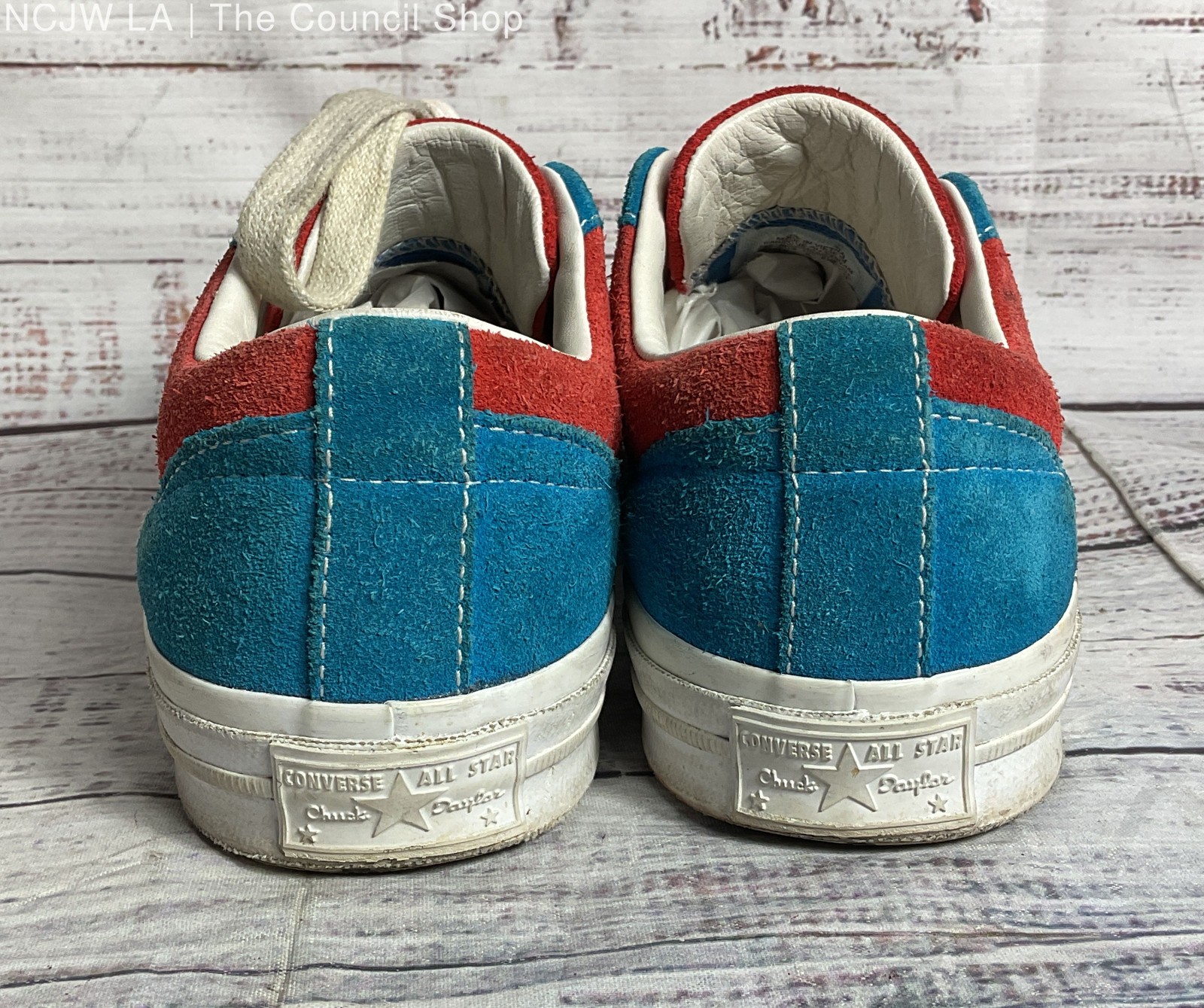 Converse Golf Le Fleur One Star Suede Sneakers Ox Molten Lava Women’s 7 Men’s 5