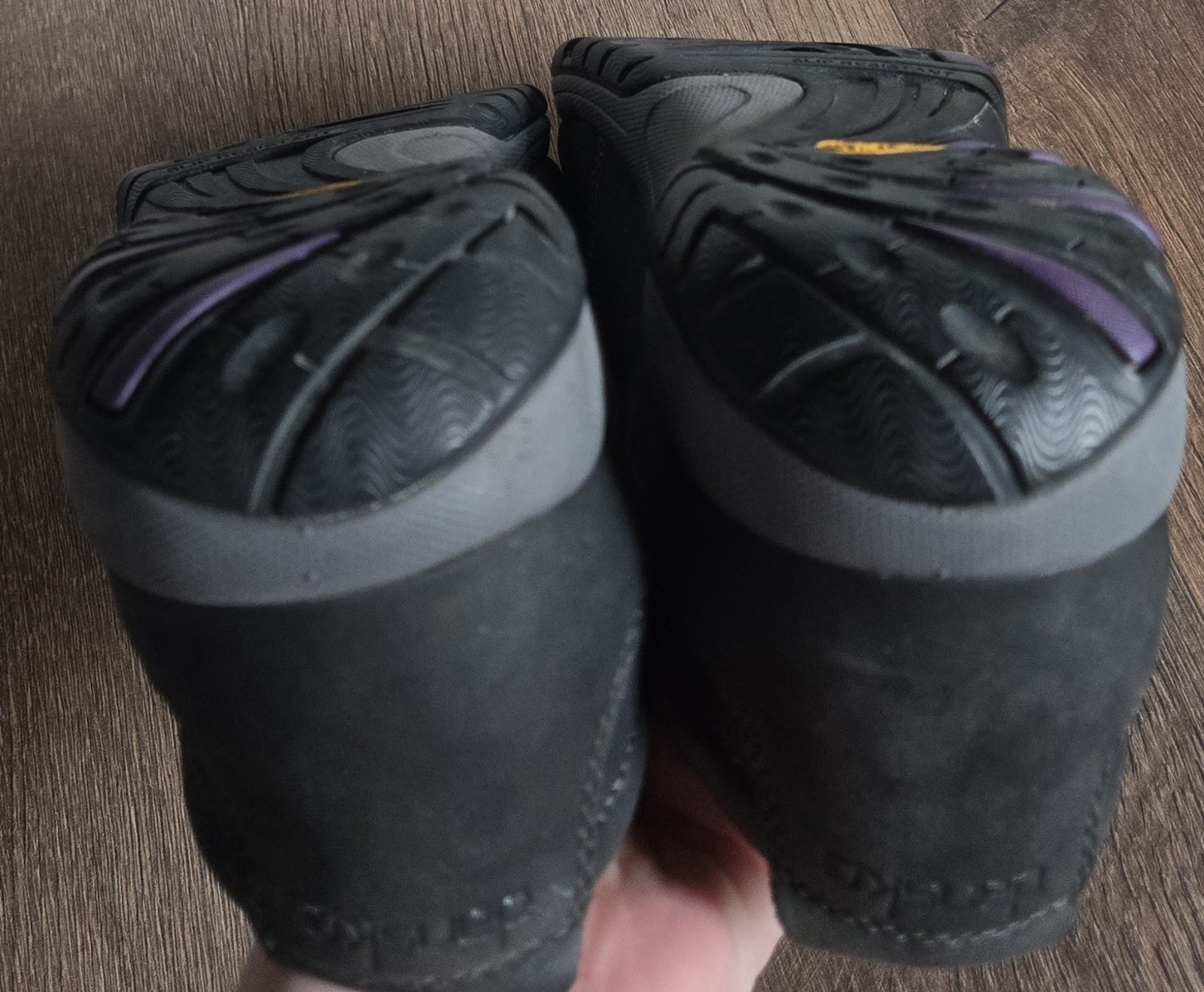 Women’s Dansko Patti Milled Nubuck Slip-on Shoes, Size 8, Black, Vibram Soles