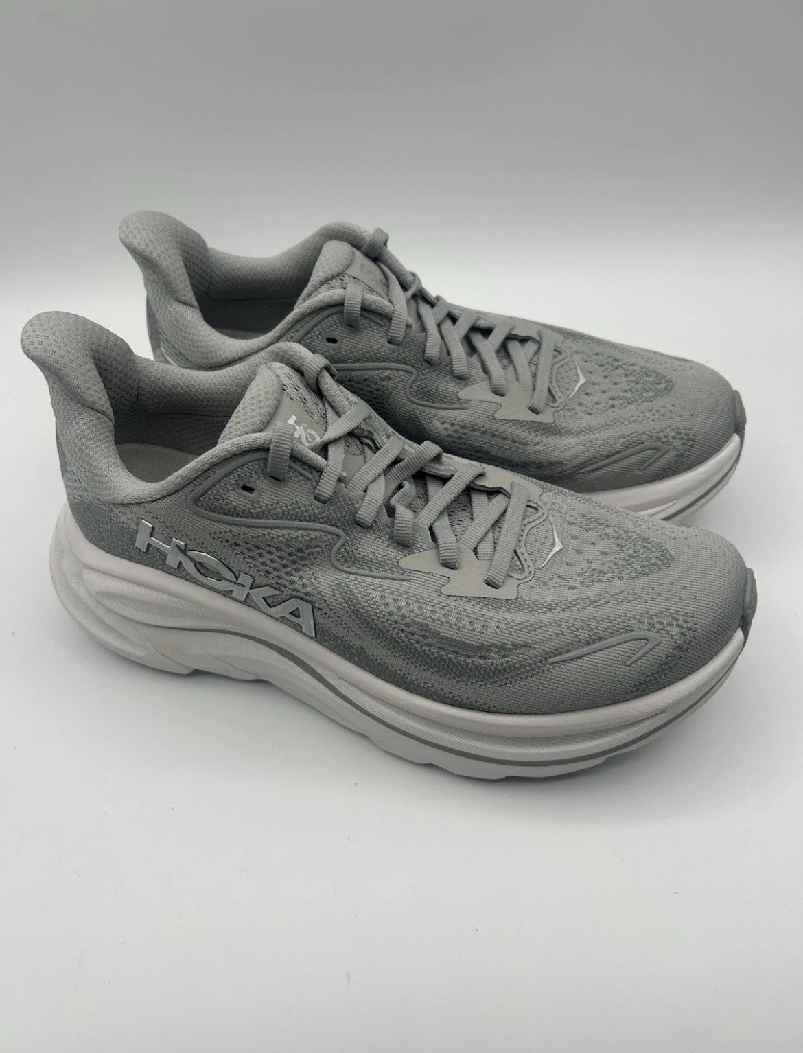NEW Hoka One One Clifton 10 Stellar Grey Galactic 1162031 SRYG Women’s Size 6