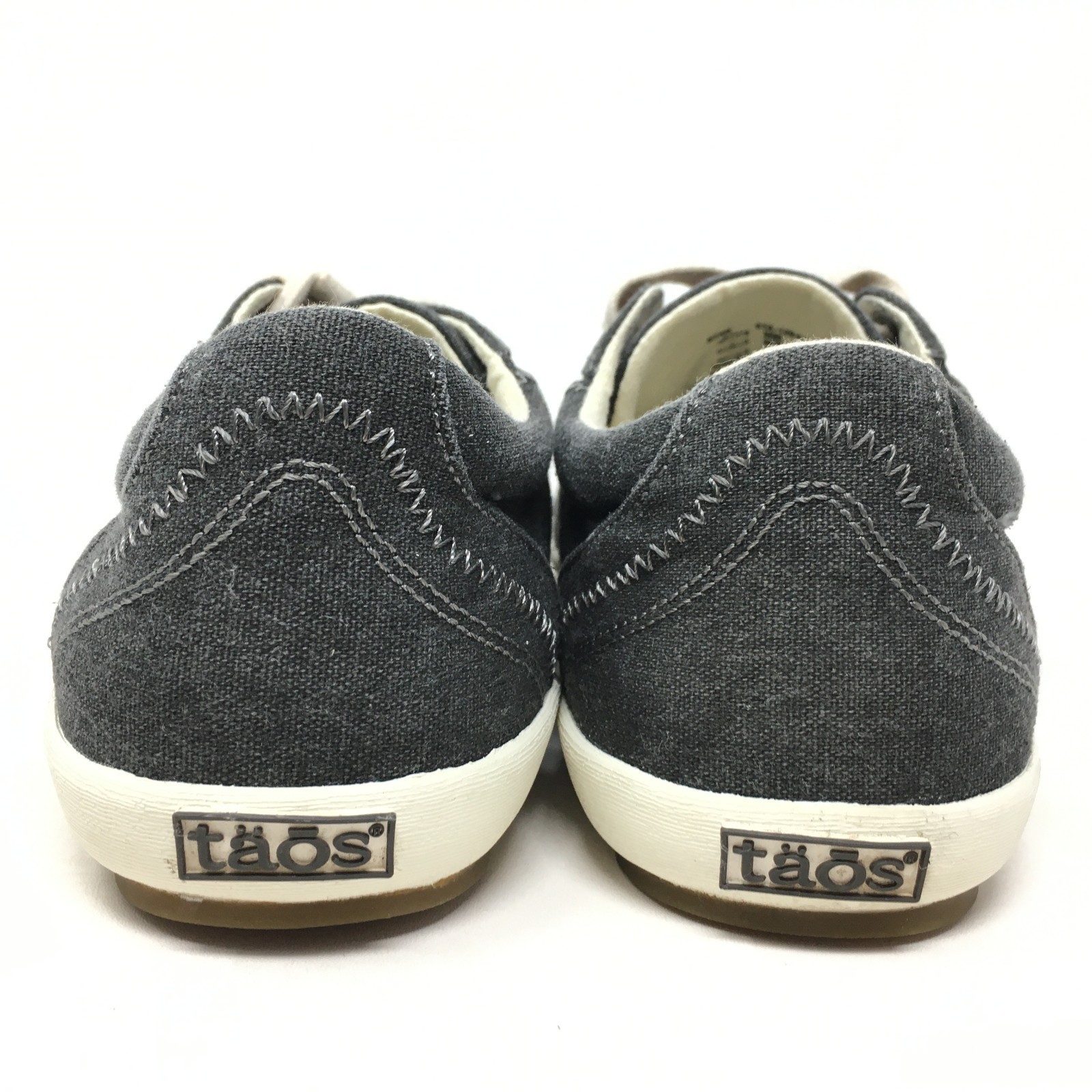 Taos Star Walking Shoes Sneakers Womens Size 8 Dark Gray Washed Denim Casual