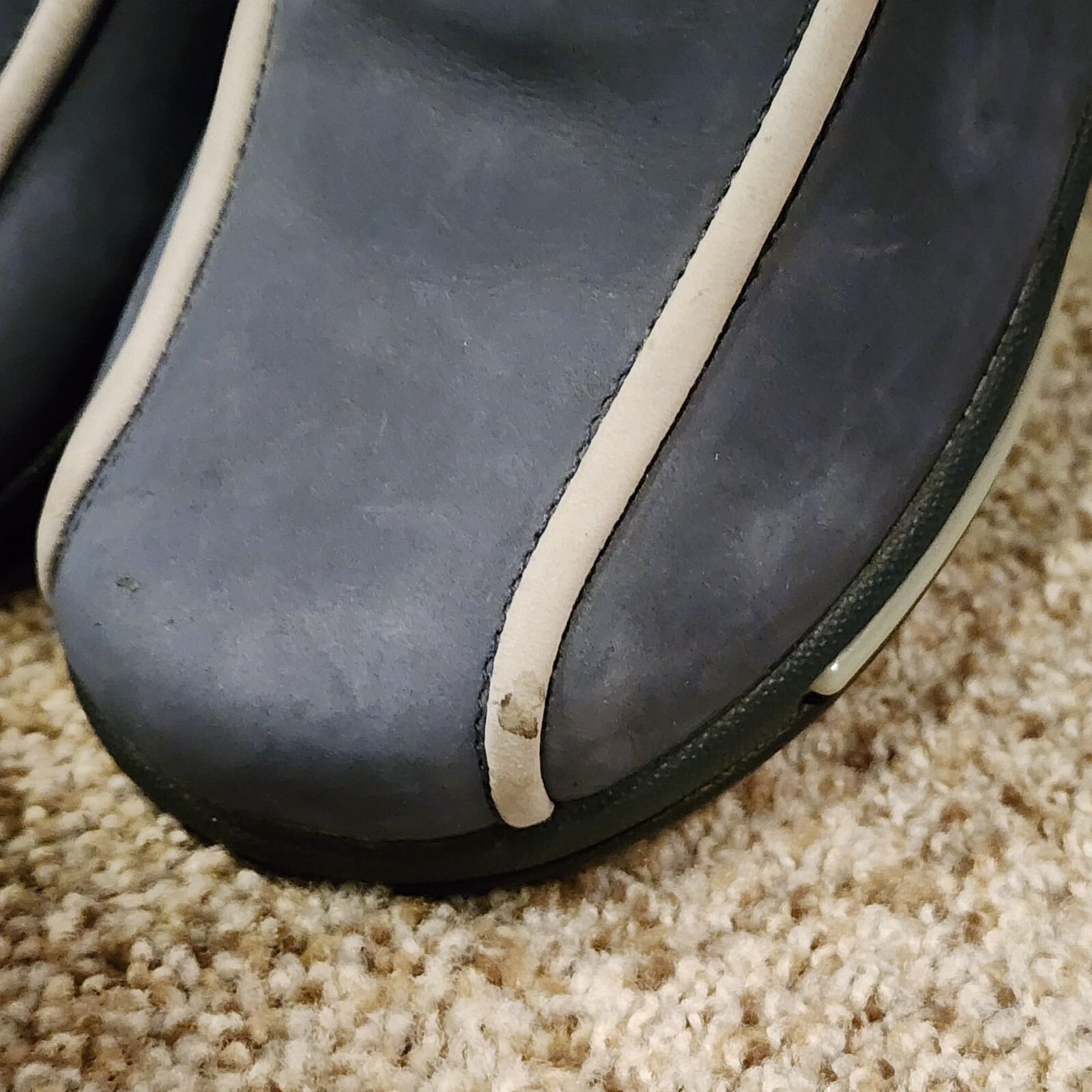 Dansko 37 EU 6.5-7US Shoe Loafer Women’s Blue Milled Nubuck Slip On 40367202