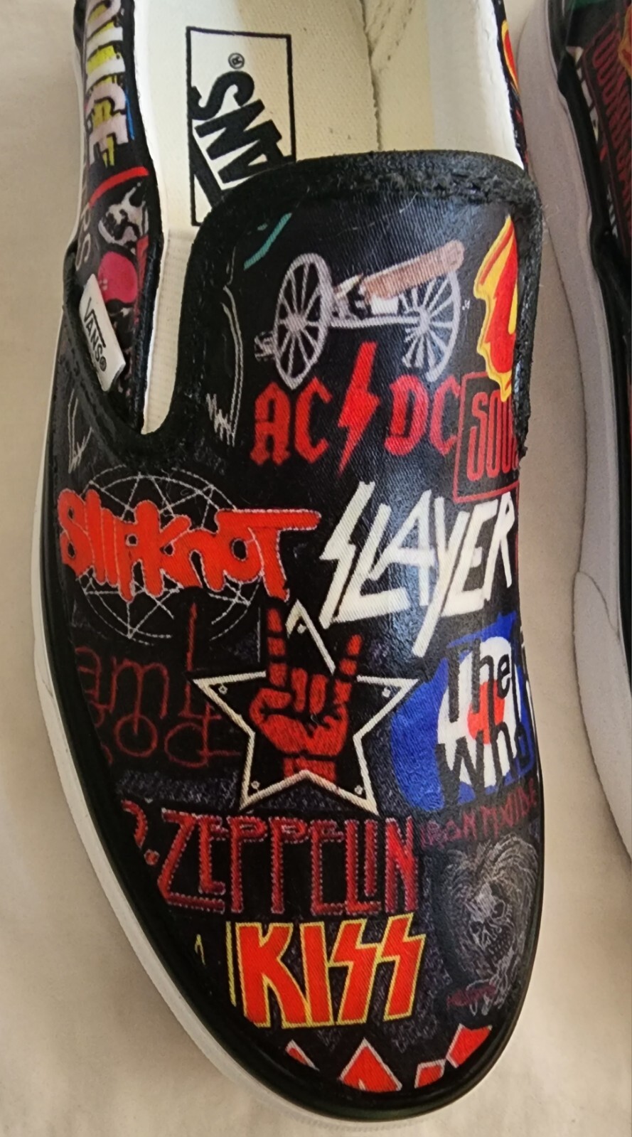 VANS Shoes 80’s 90’s bands classics Hand Detailed Women’s ANY size available