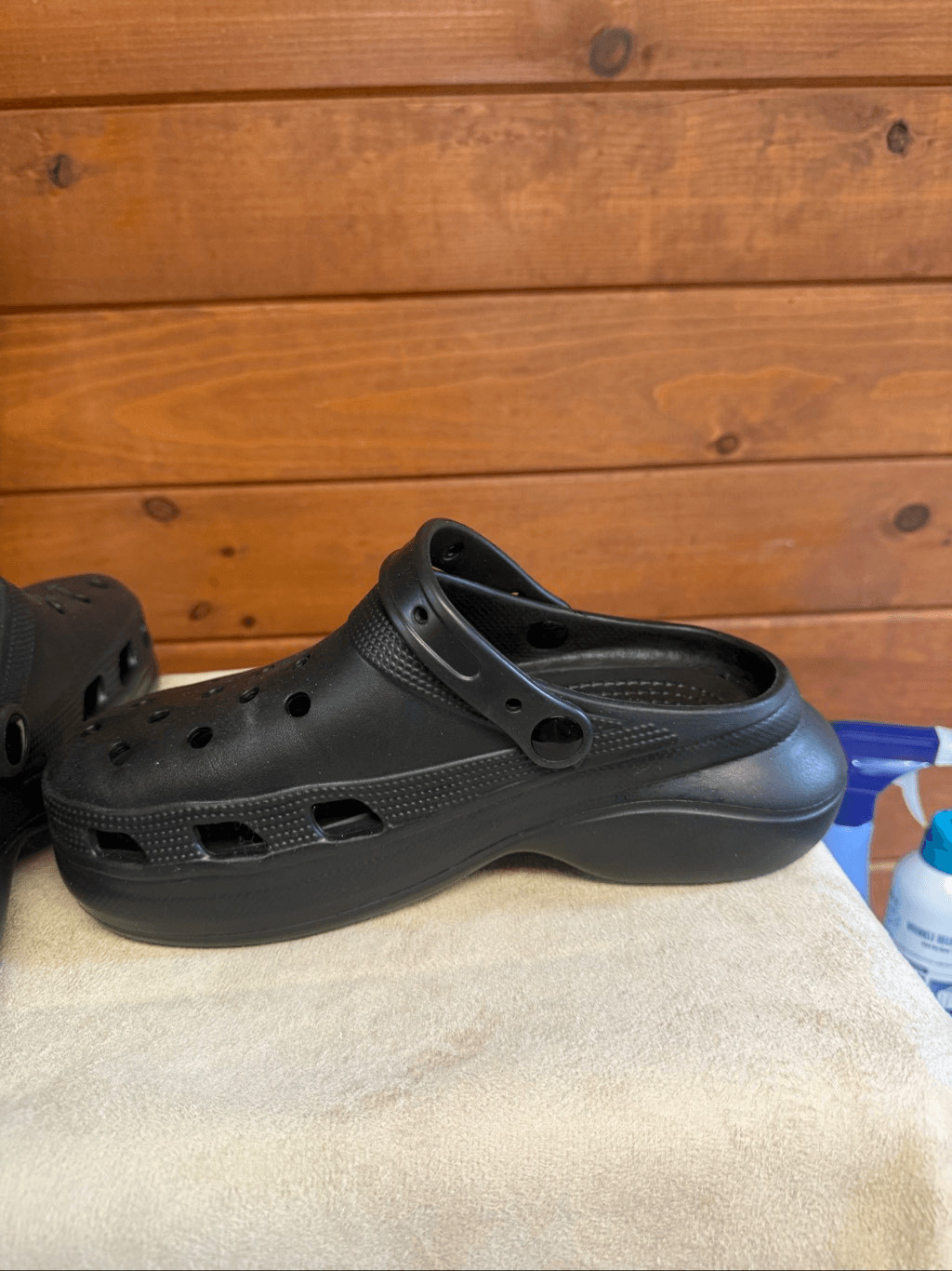 No Brand Womans Clogs/Slides Black Sz 10 NWOT