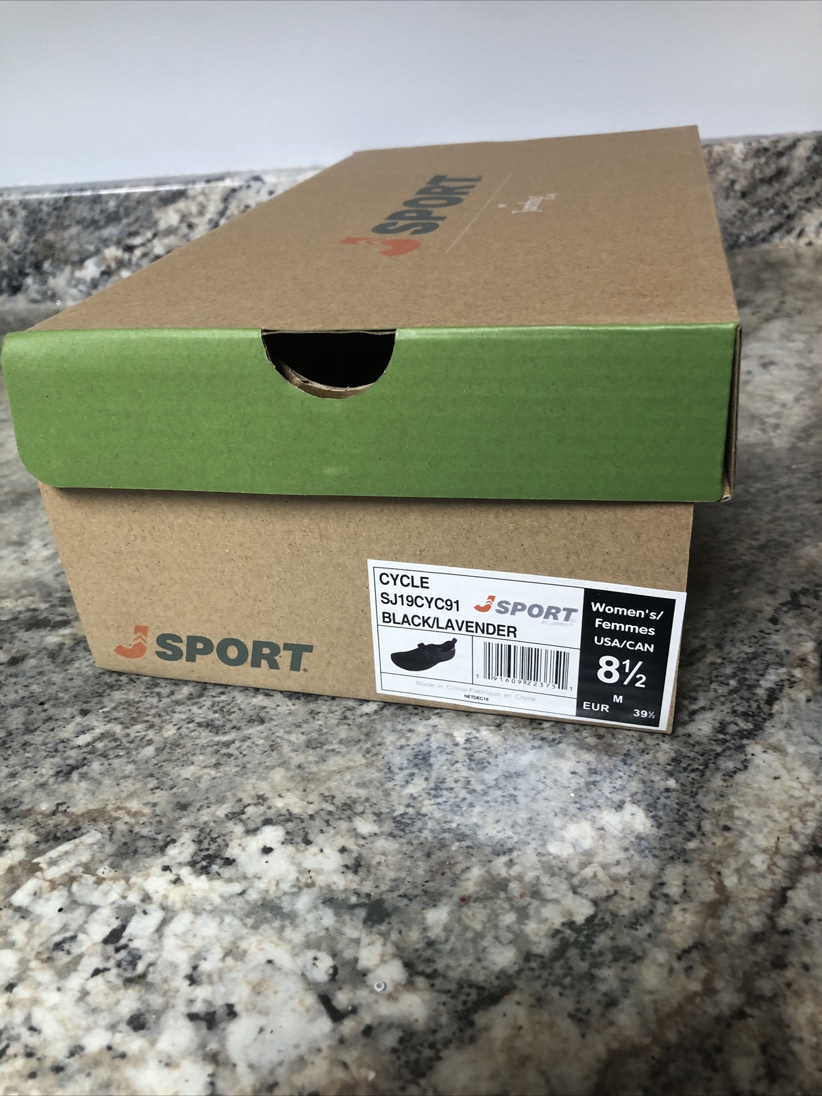 New JSport By JAMBU Cycle Slip-On Swimming Shoes Black Lavender Women’s Size 8.5