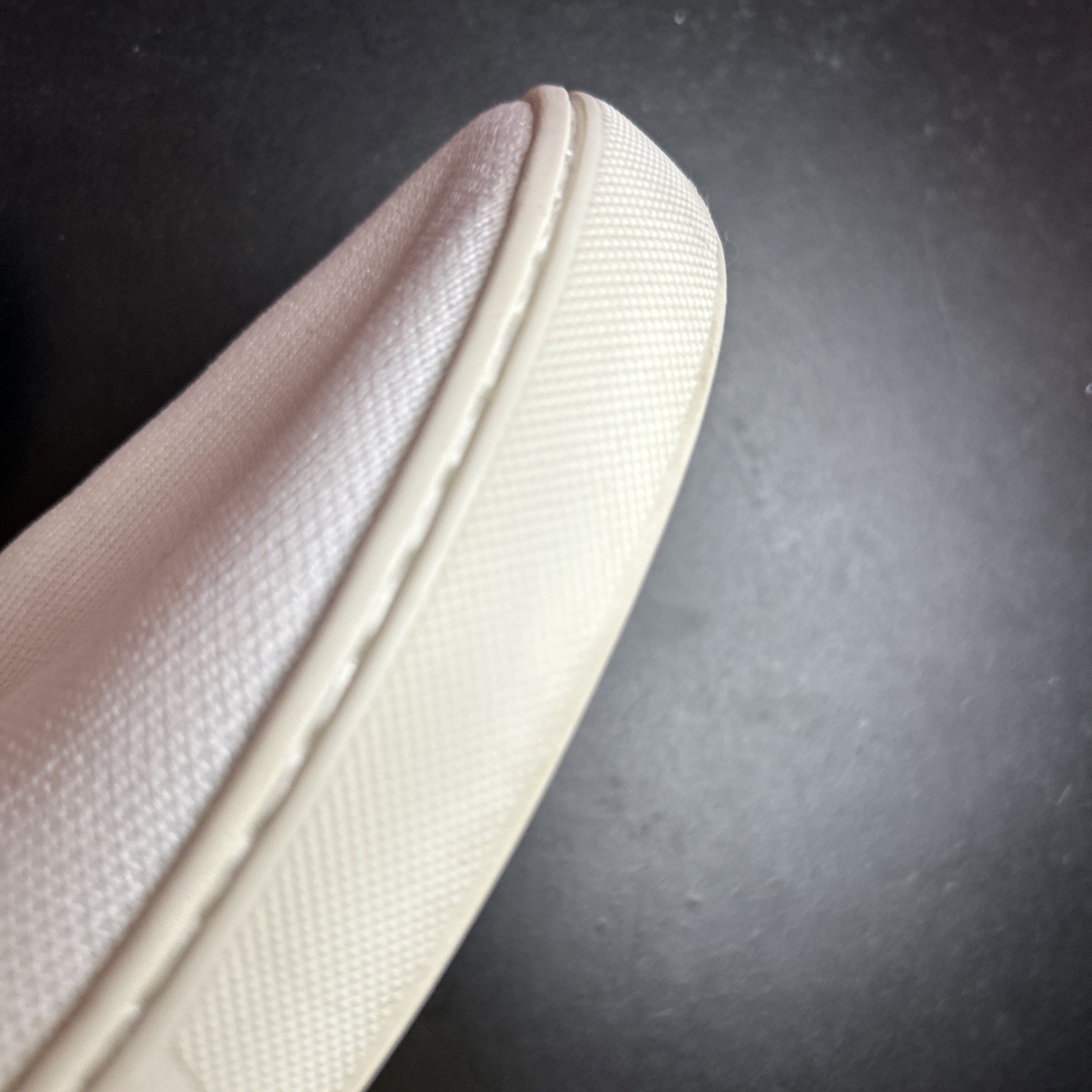 Rothy’s The Original Womens Size 9.5 White Casual Walking Slip On Shoes Sneakers