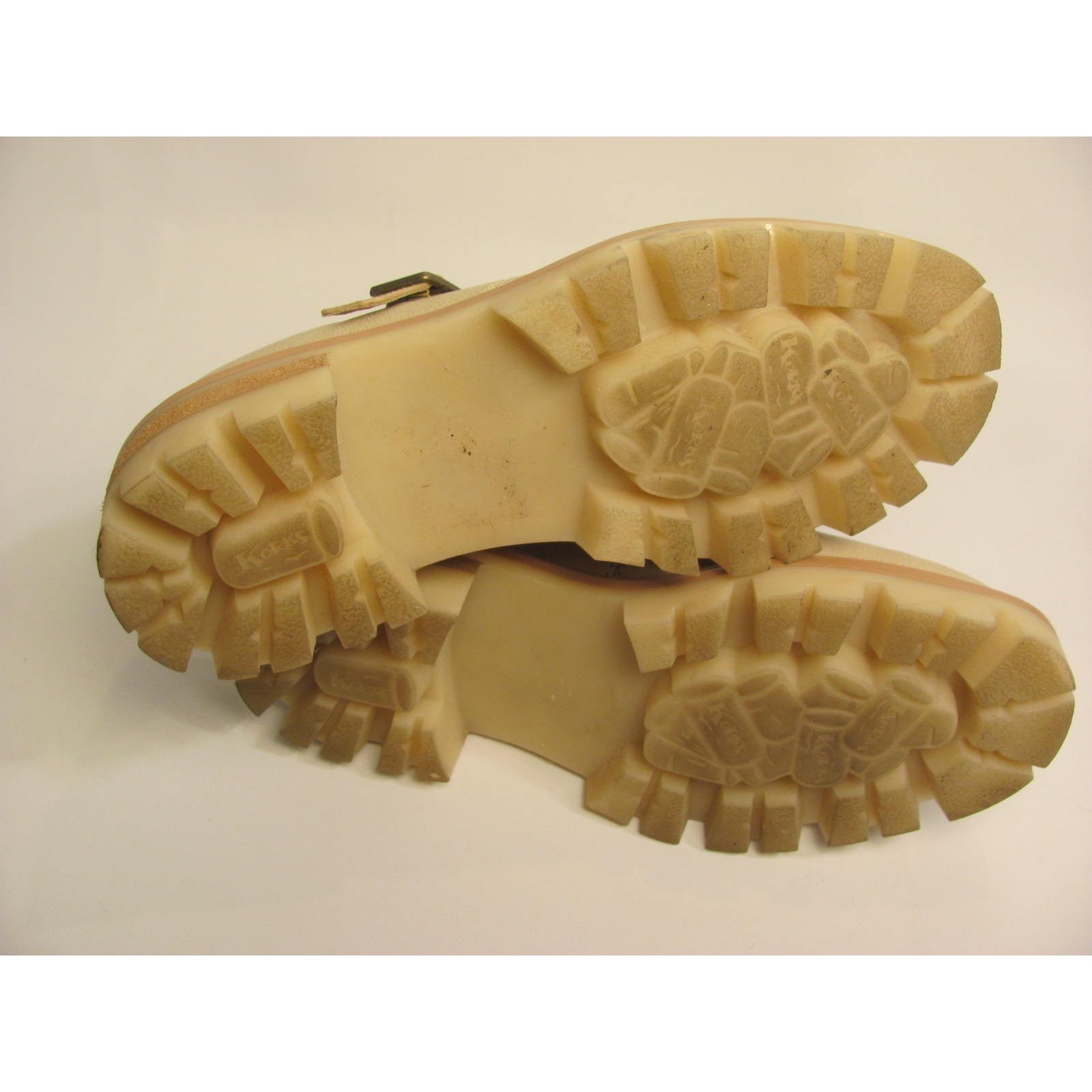 Kork-Ease Chunky Maryjane Lug-sole Tan Leather Size 7.5M