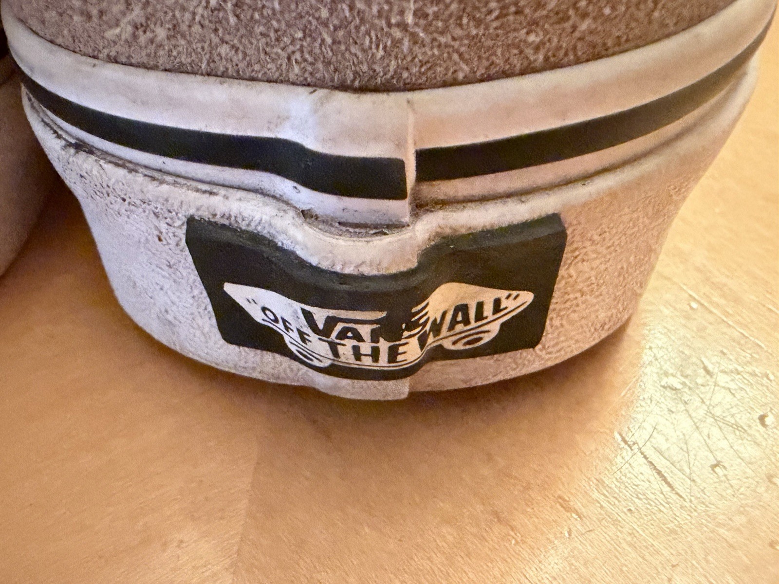 VANS Old Skool Desert Skull Tan White Beige Sneakers Men’s Size 6, Women’s 7.5