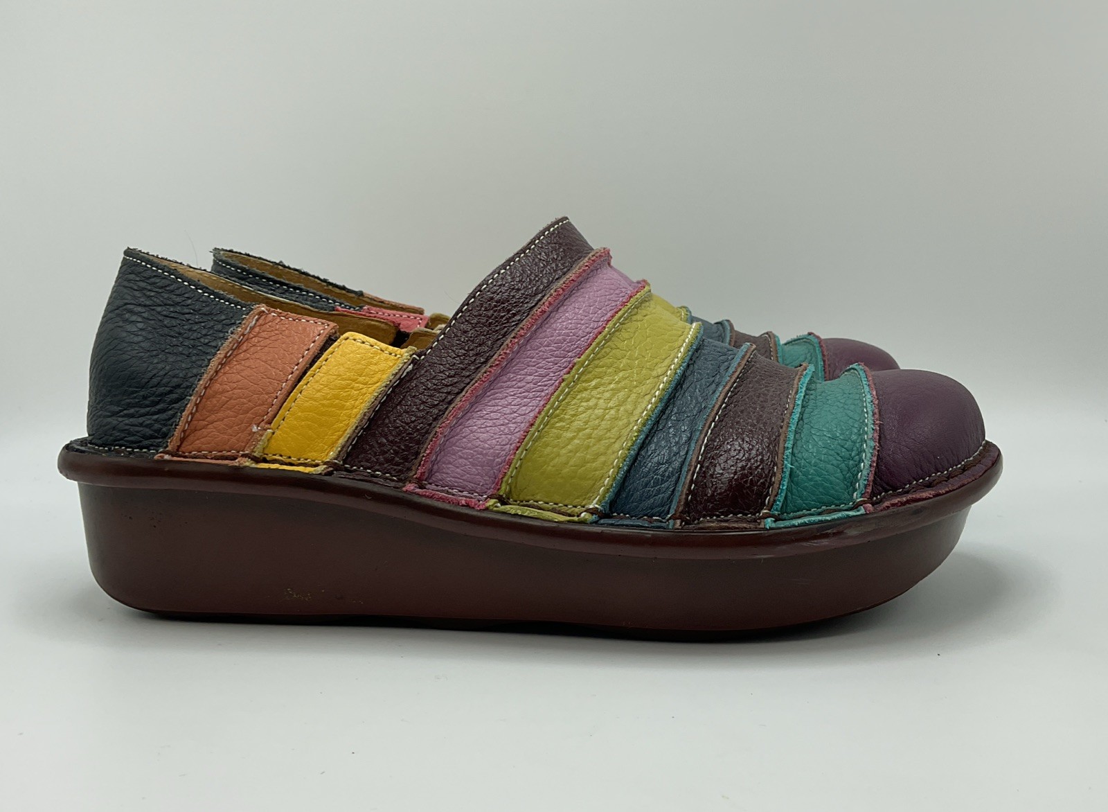 Spring Step Firefly Leather Loafer Multi Women EU 38/7.5 Art to Wear Bohemian