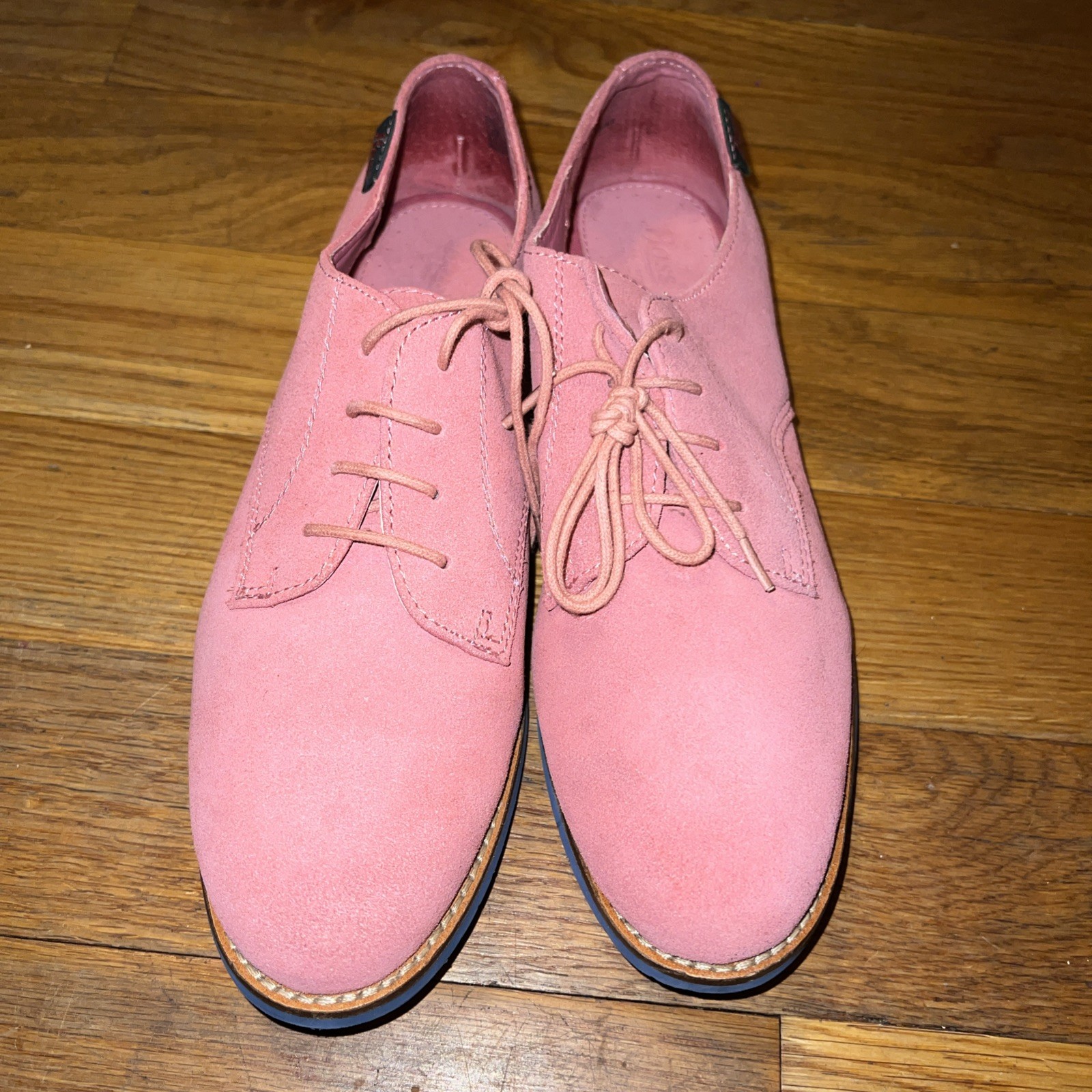 Bass Ely-2 Desert Rose Pink Oxfords Women Size 9.5 RARE!