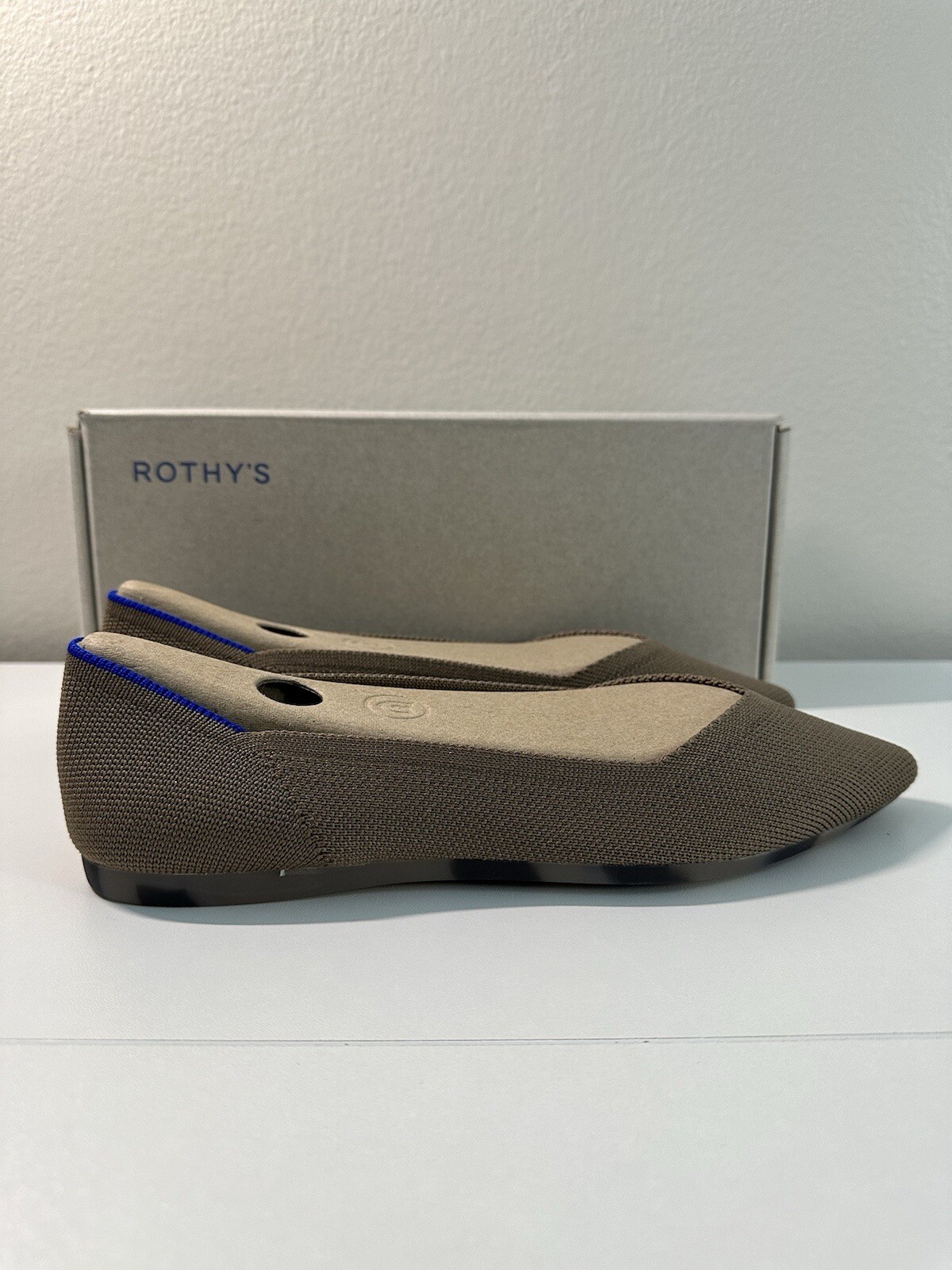 Rothy’s Women’s The Point – Portobello – Size 6 – Brand New!!