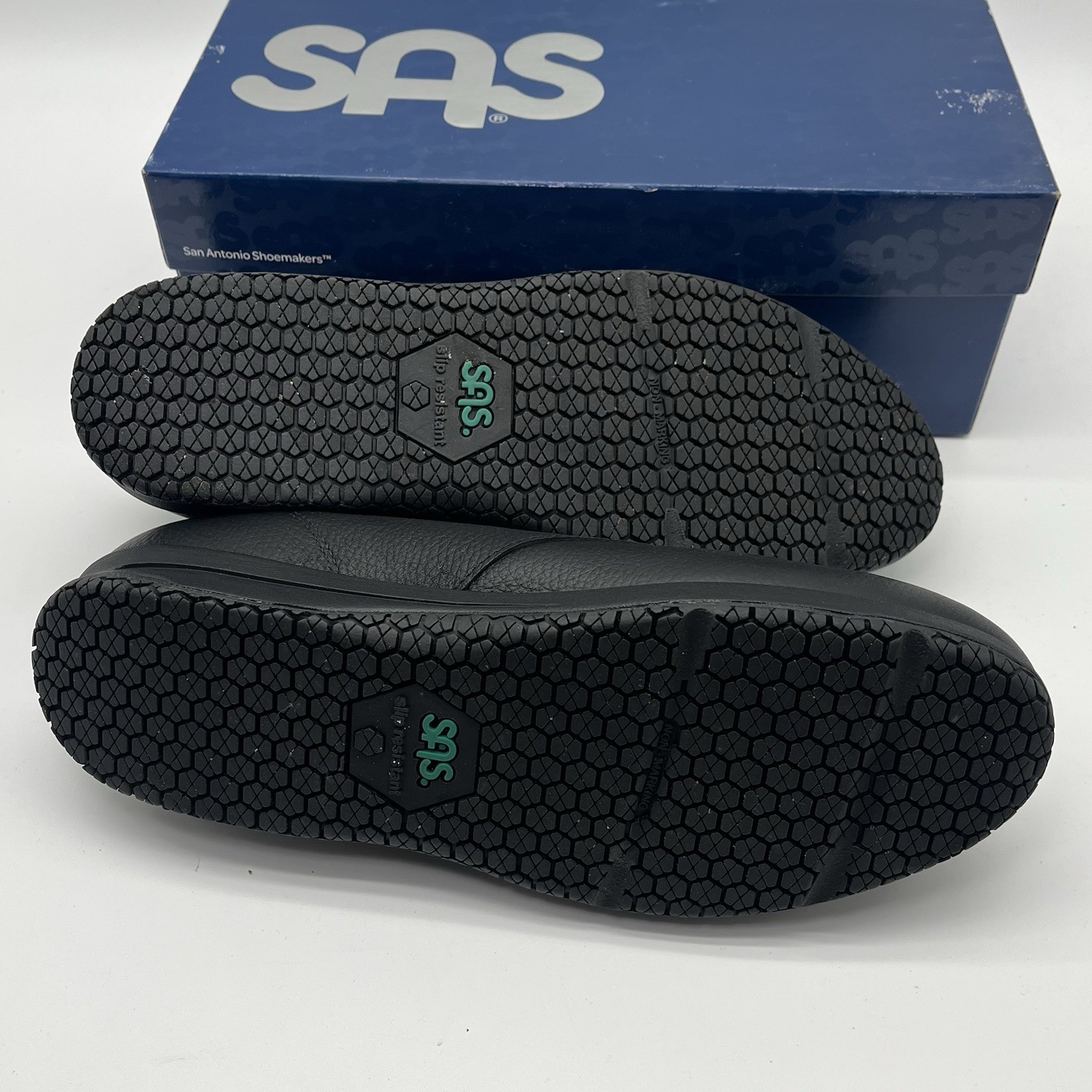 SAS Shoes Women’s Size 11.5 M Slip Resistant Black Liberty USA Made NEW In Box