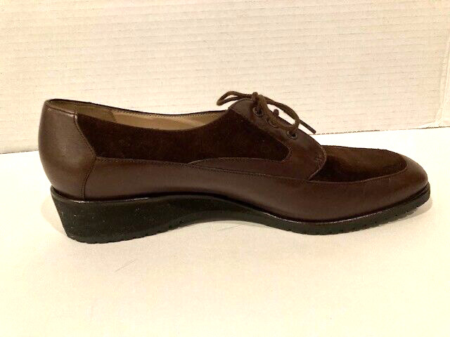 Bally Brown WING TIP Oxfords 5.5 Woman/Chilld