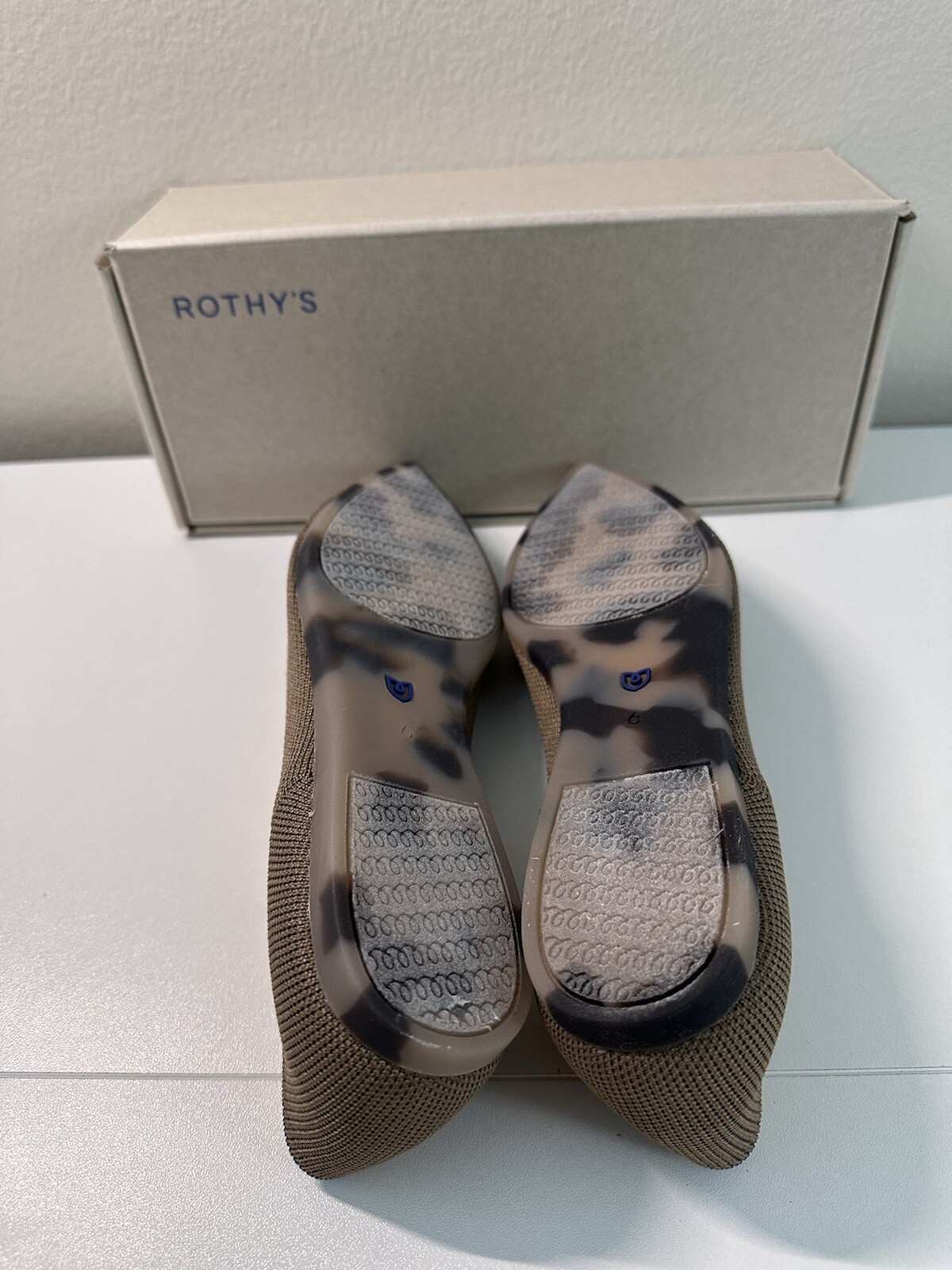Rothy’s Women’s The Point – Portobello – Size 6 – Brand New!!