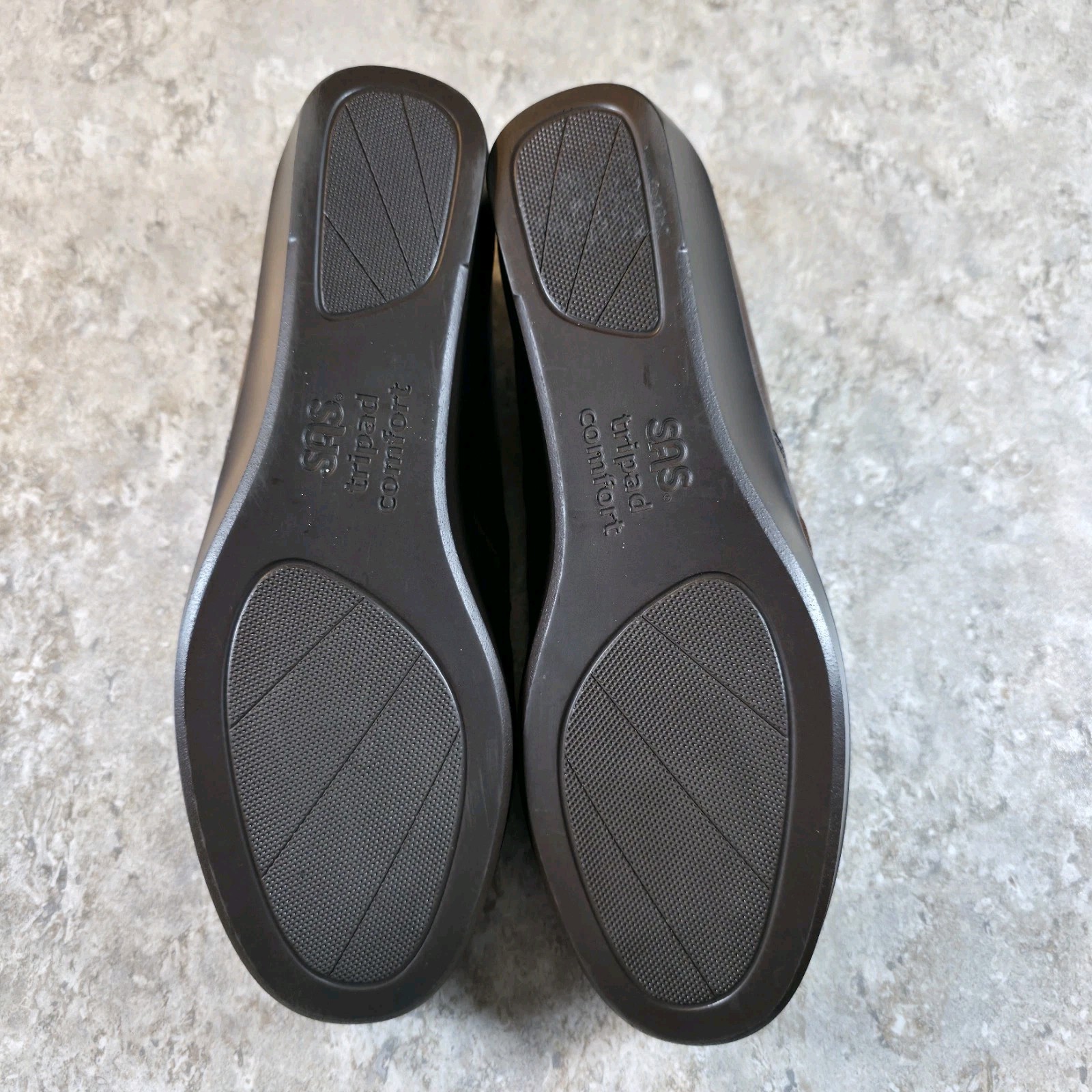 SAS Women’s Dream Tripad Comfort Slip-On Loafer Brown Leather Shoe Size 9.5 New