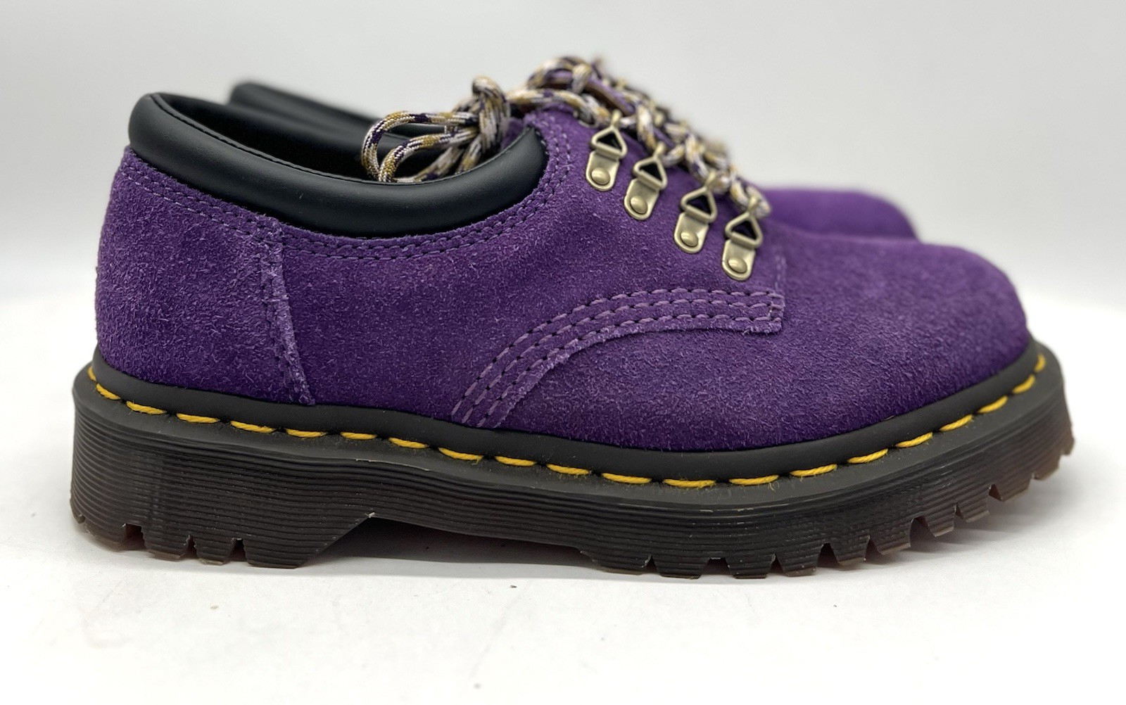 New Dr. Martens 8053 Ben Suede Shoes, Rich Purple, Women’s Size 6 *ShipsFAST