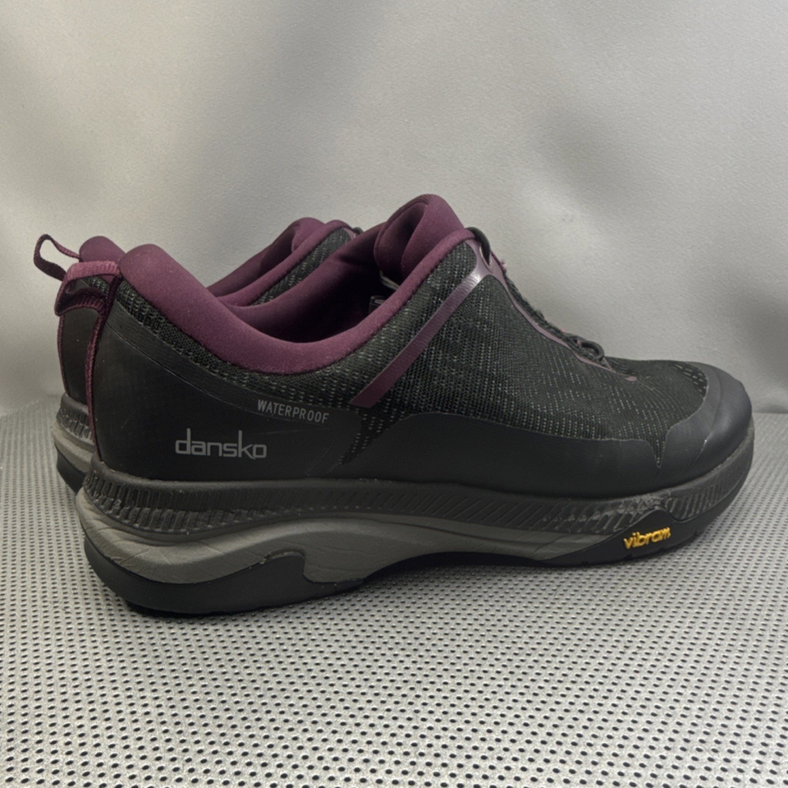 Dansko Women’s 38 7.5 Black Purple Waterproof Makayla Sneakers shoes 4715470240
