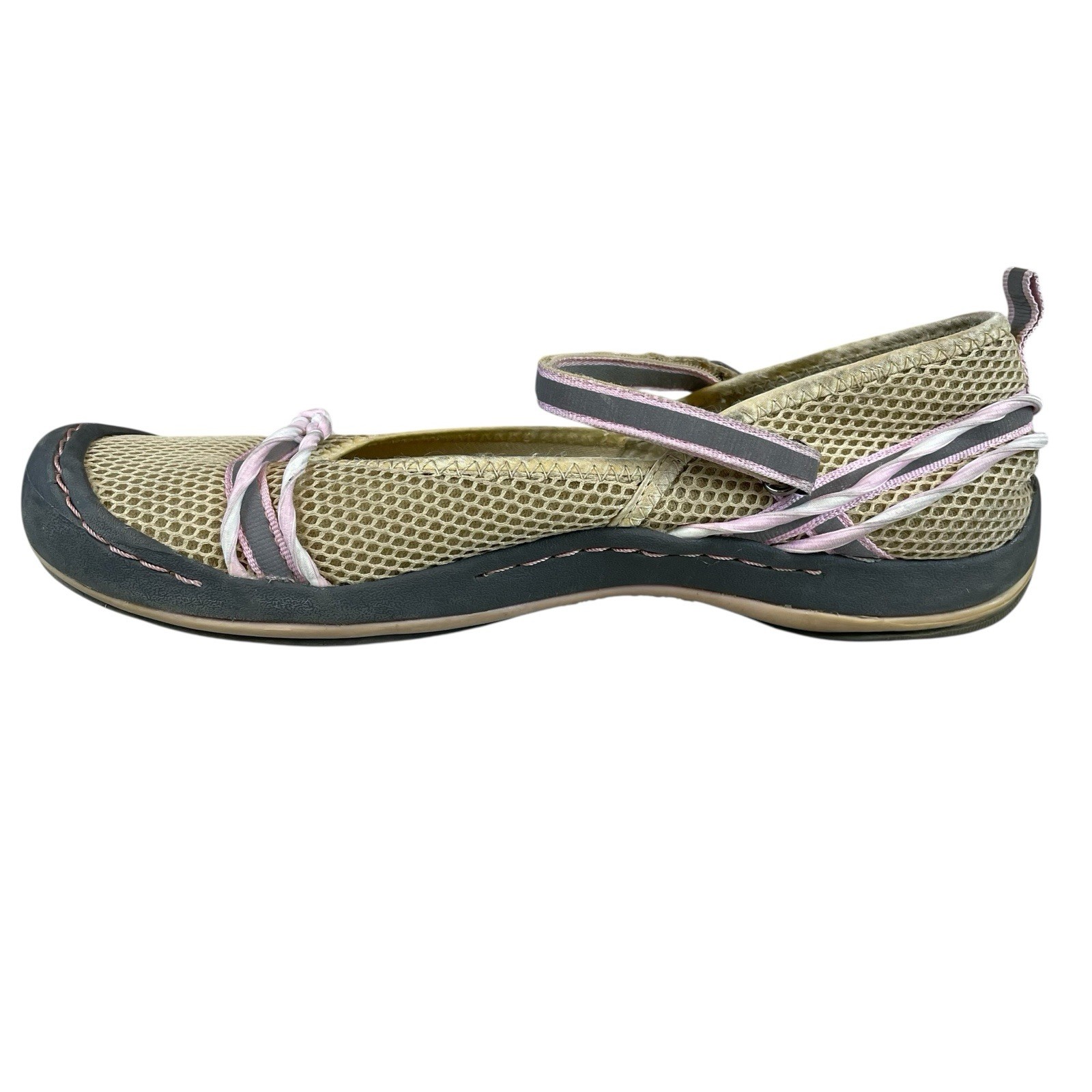 Jambu Rainbow Mesh-Vegan Mary Jane Shoes Women’s 8M Terra Fusion Design Textile