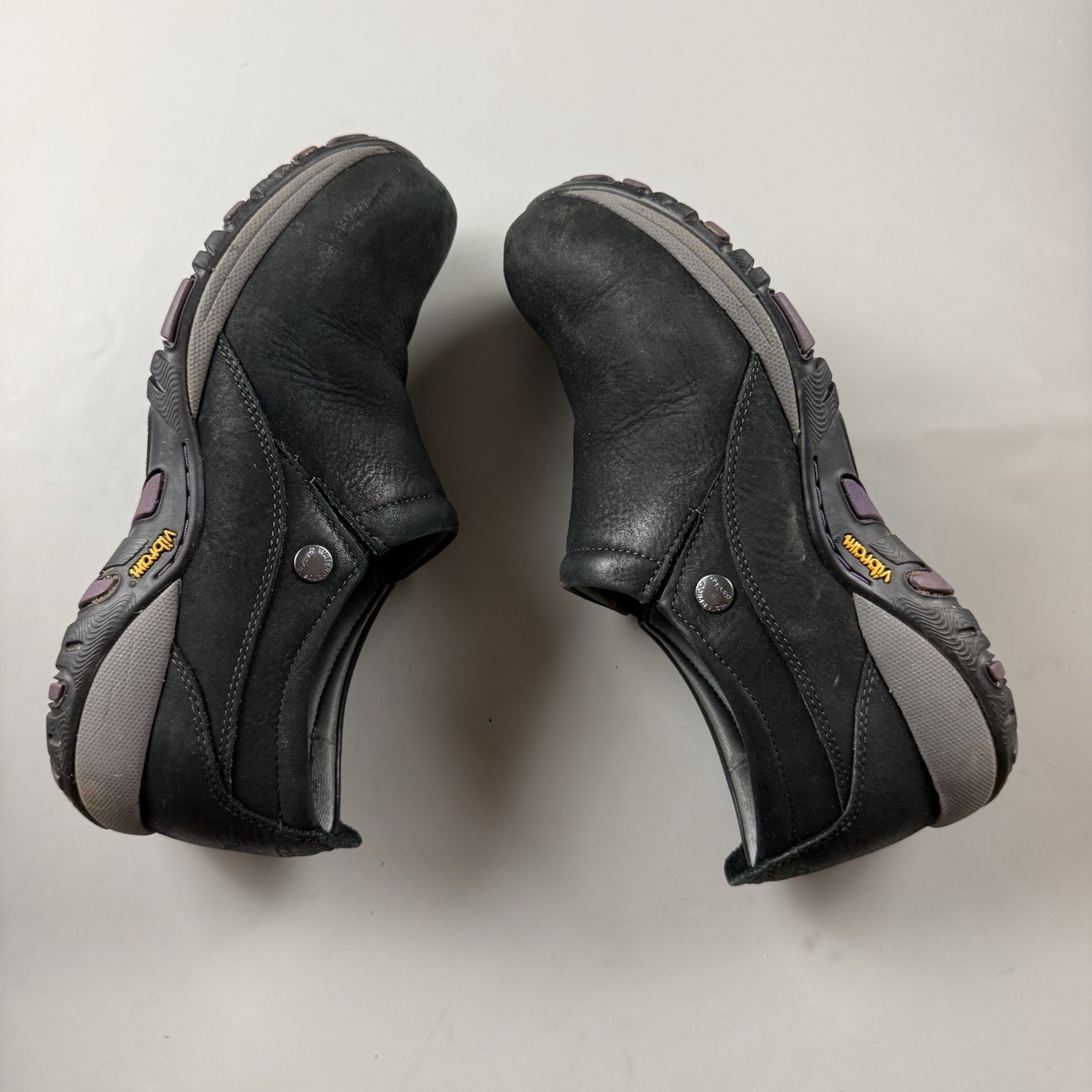 Dansko Patti Waterproof Nubuck Vibram Slip On Clogs Black EU 37 US 6.5