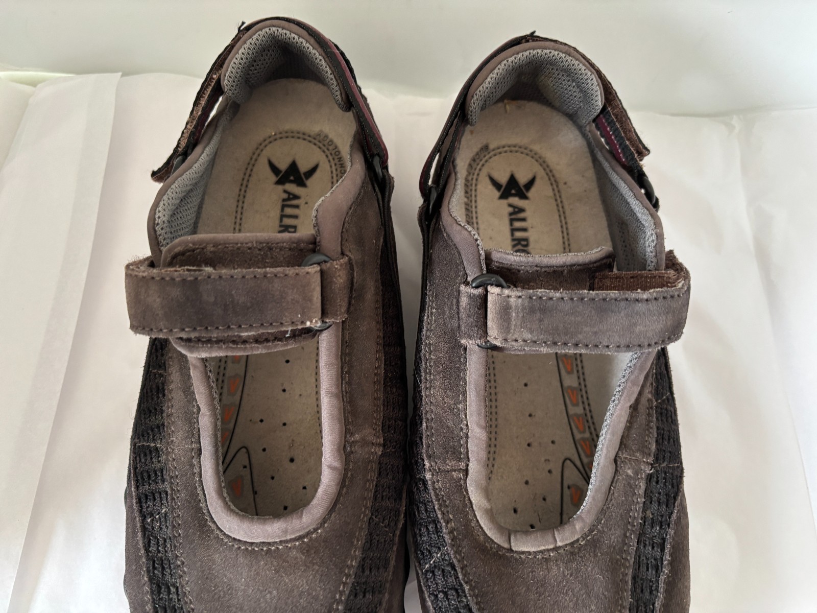 ALLROUNDER Bucket Seat Technology Women’s Size 9 Sport Hiking Walking Shoes