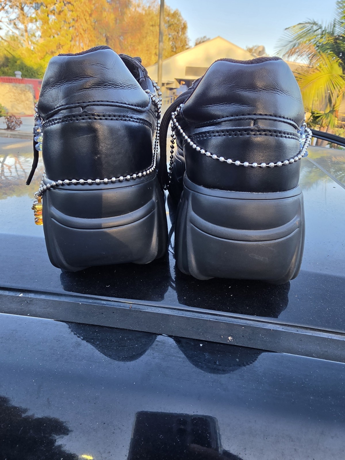KOI Jinxxy Gummy Bear Black Shoes