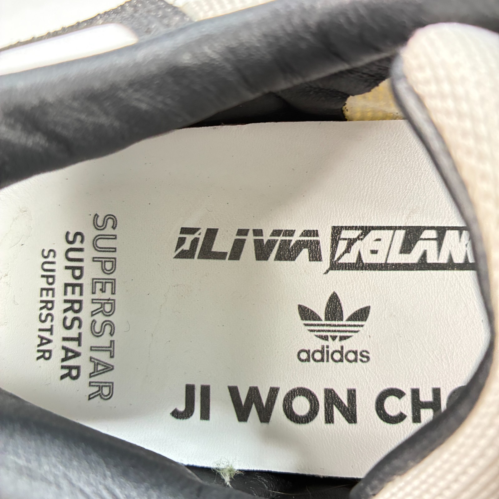 Adidas Superstar Ji Won Choi Olivia Oblanc White Black FW6635 Women’s Size 7.5