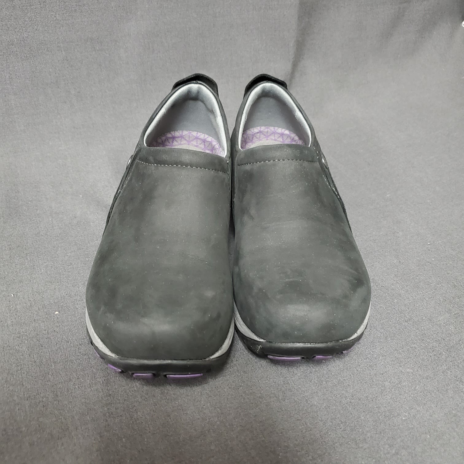 Dansko Patti Women’s Shoes, Black Milled Nubuck, W37