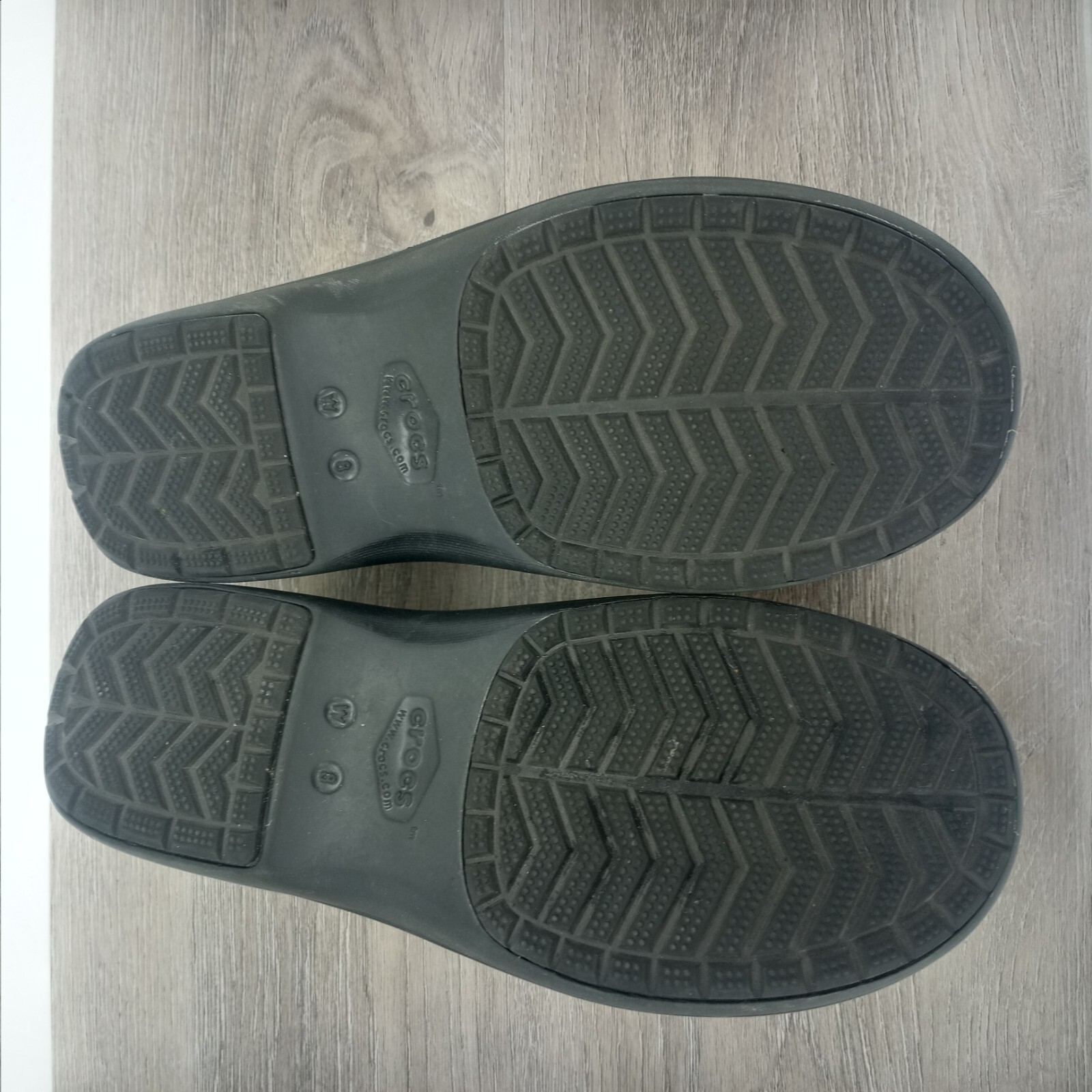 Crocs Felicity Graphic Clogs Shoes Animal Print Black 206059 Womens Size 8
