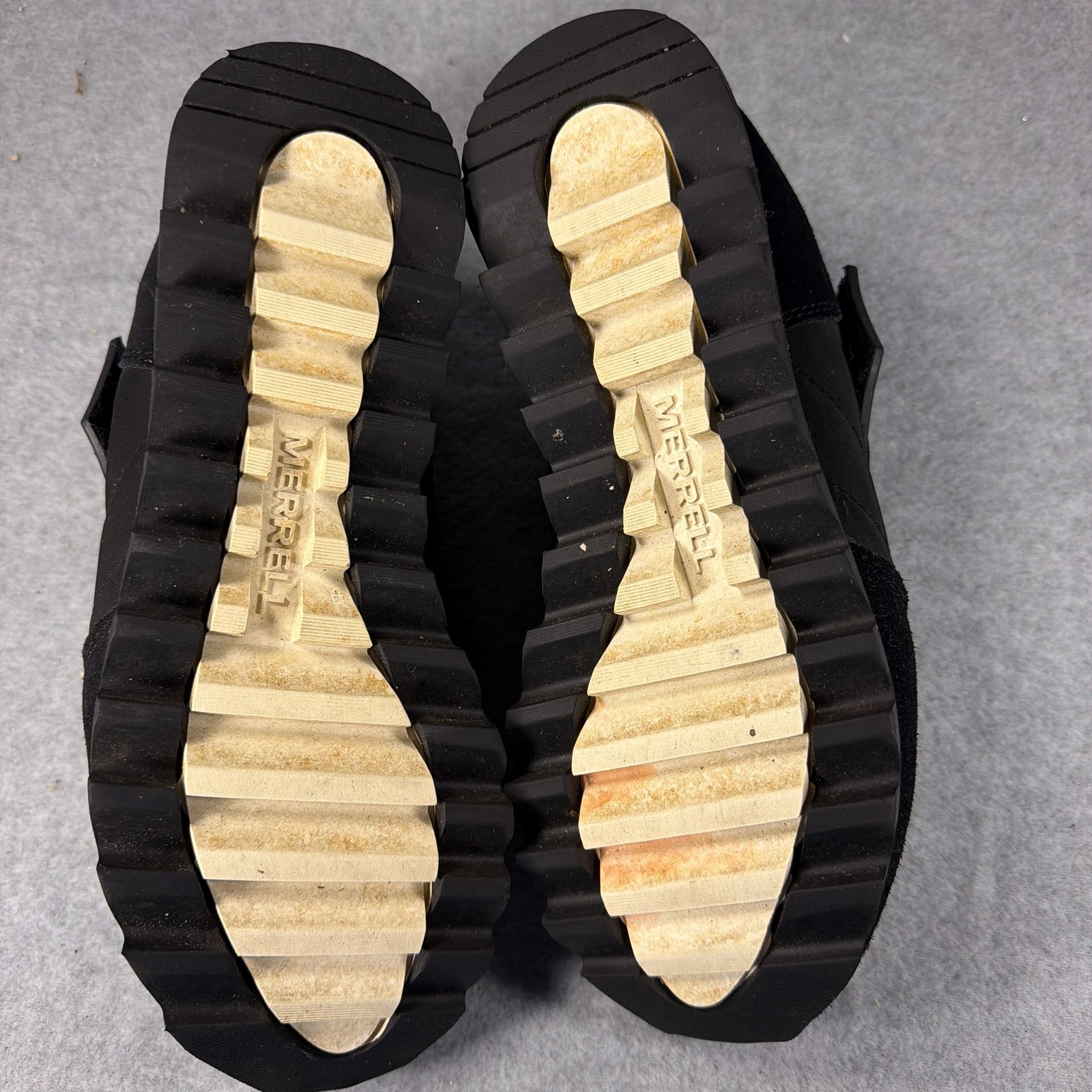 Merrell Alpine Moc Strap Polar Slip On Shoes Womens 9 Black Quilted Insulated